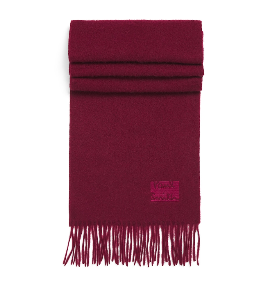 Cashmere Scarf 28_BURGUNDY/BORDE Image 1