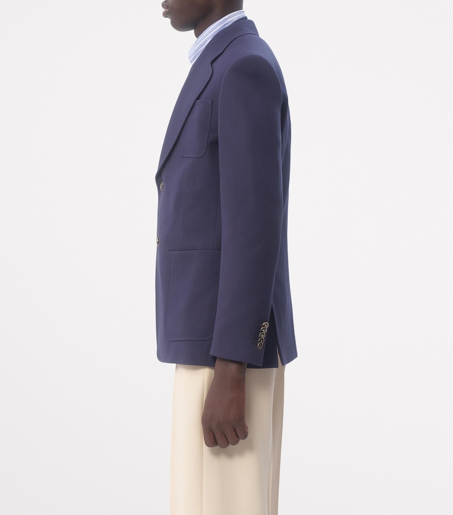 Virgin Wool Blazer D51 Image 3