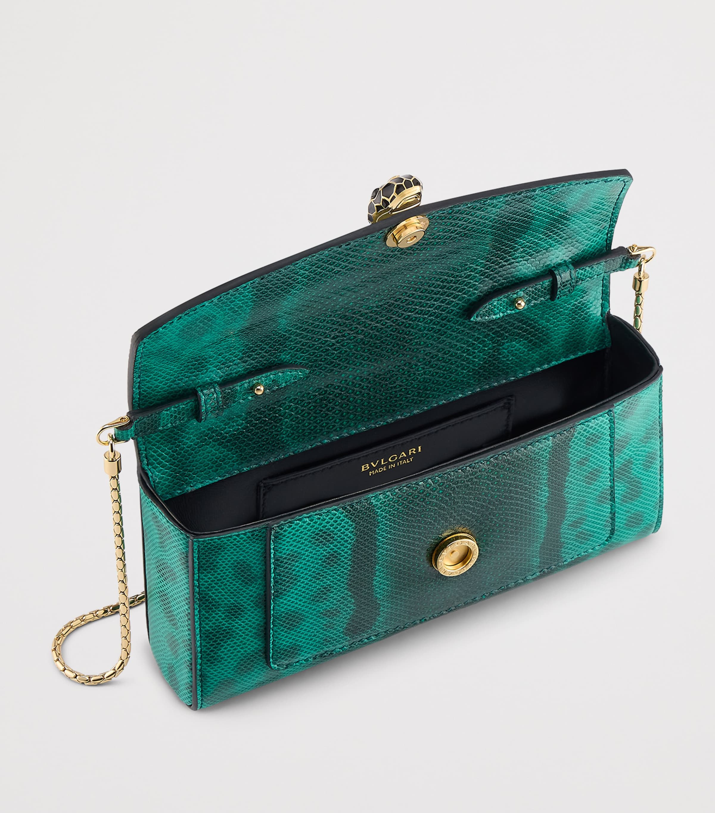 Karung Leather Serpenti Forever Phone Case GREEN Image 2