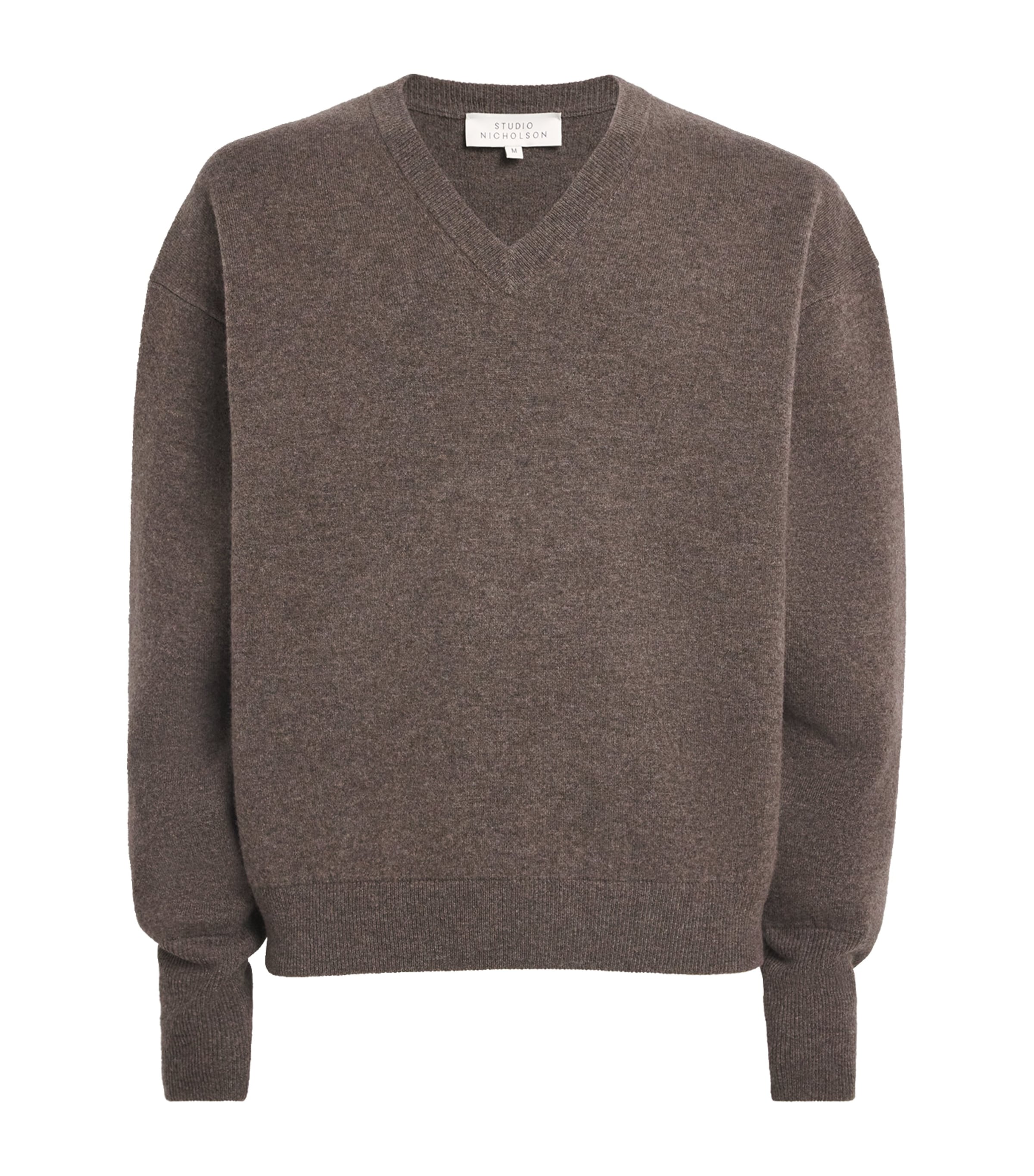 Wool-Cashmere V-Neck Sweater MOUSE Image 1