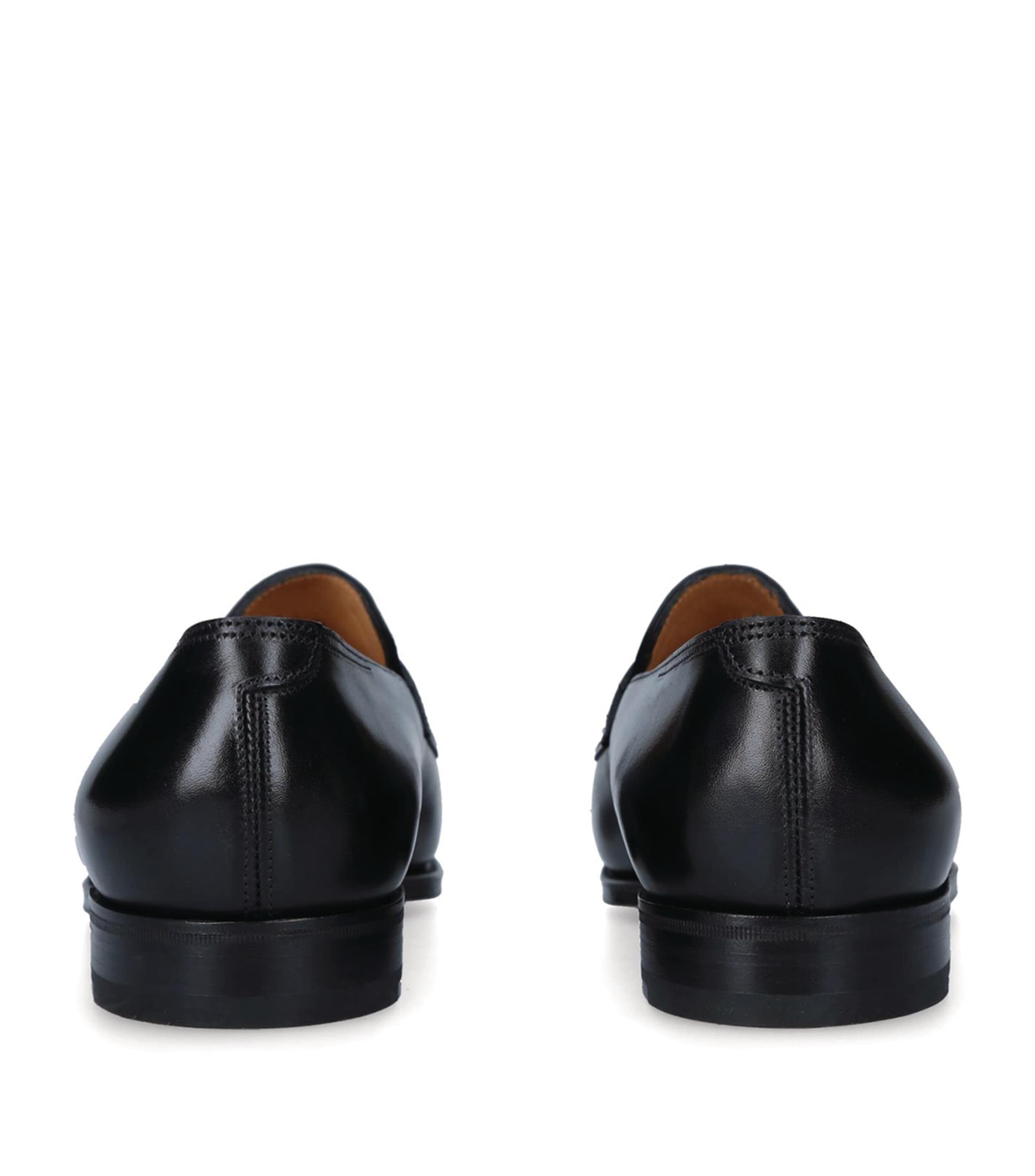 John Lobb Leather Lopez Loafers Black Image 2