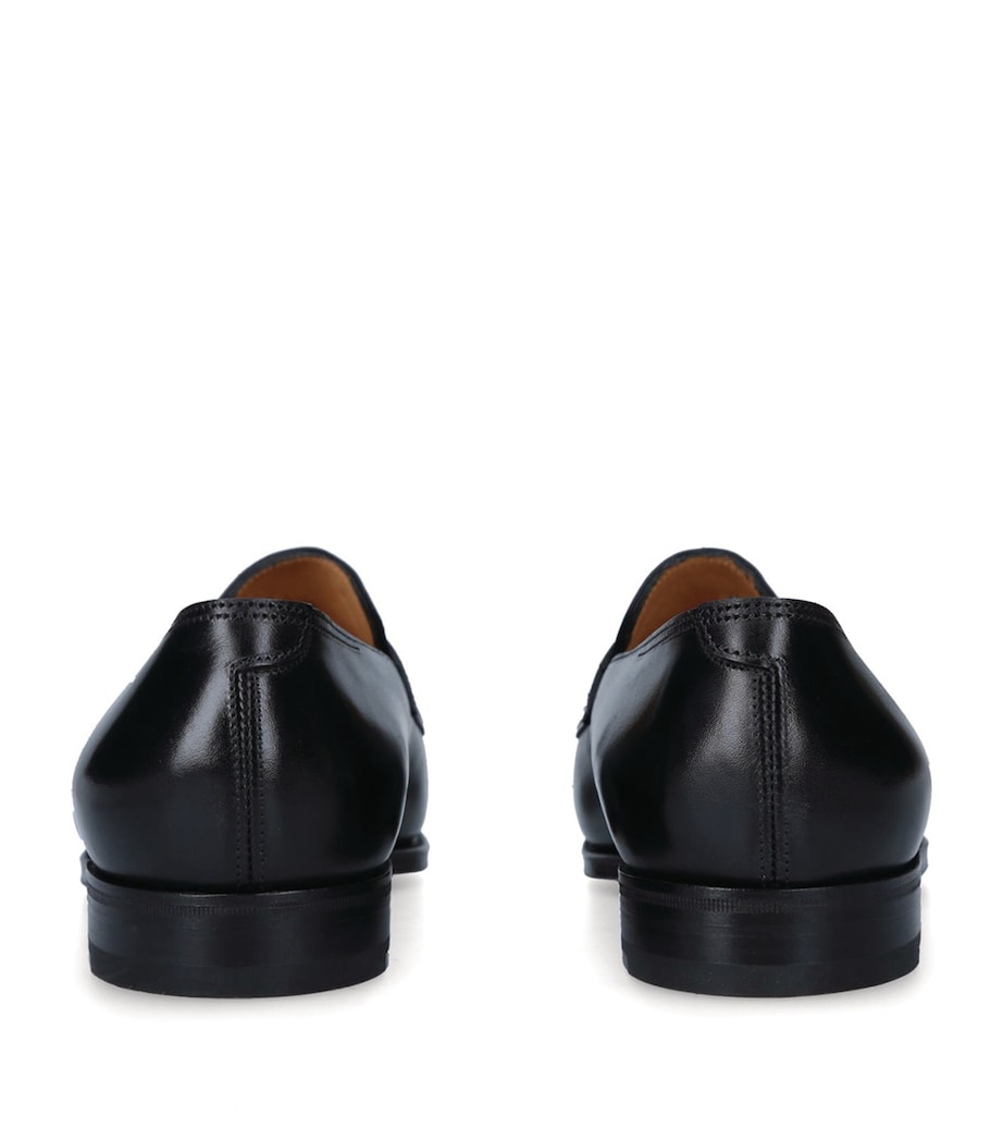John Lobb Leather Lopez Loafers Black Image 2