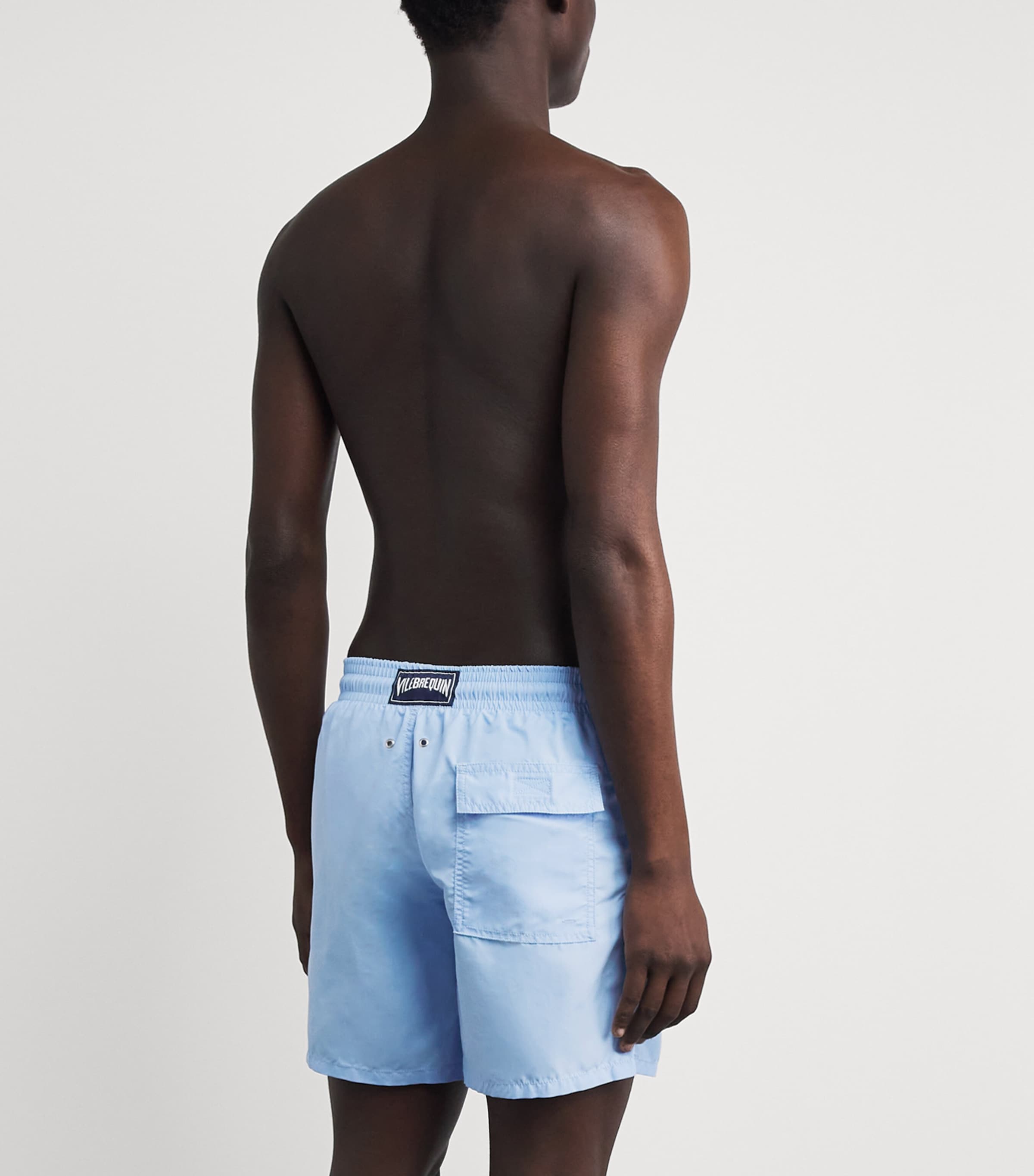 Vilebrequin Mens Moorea Swim Shorts Fleur De Lin Image 4