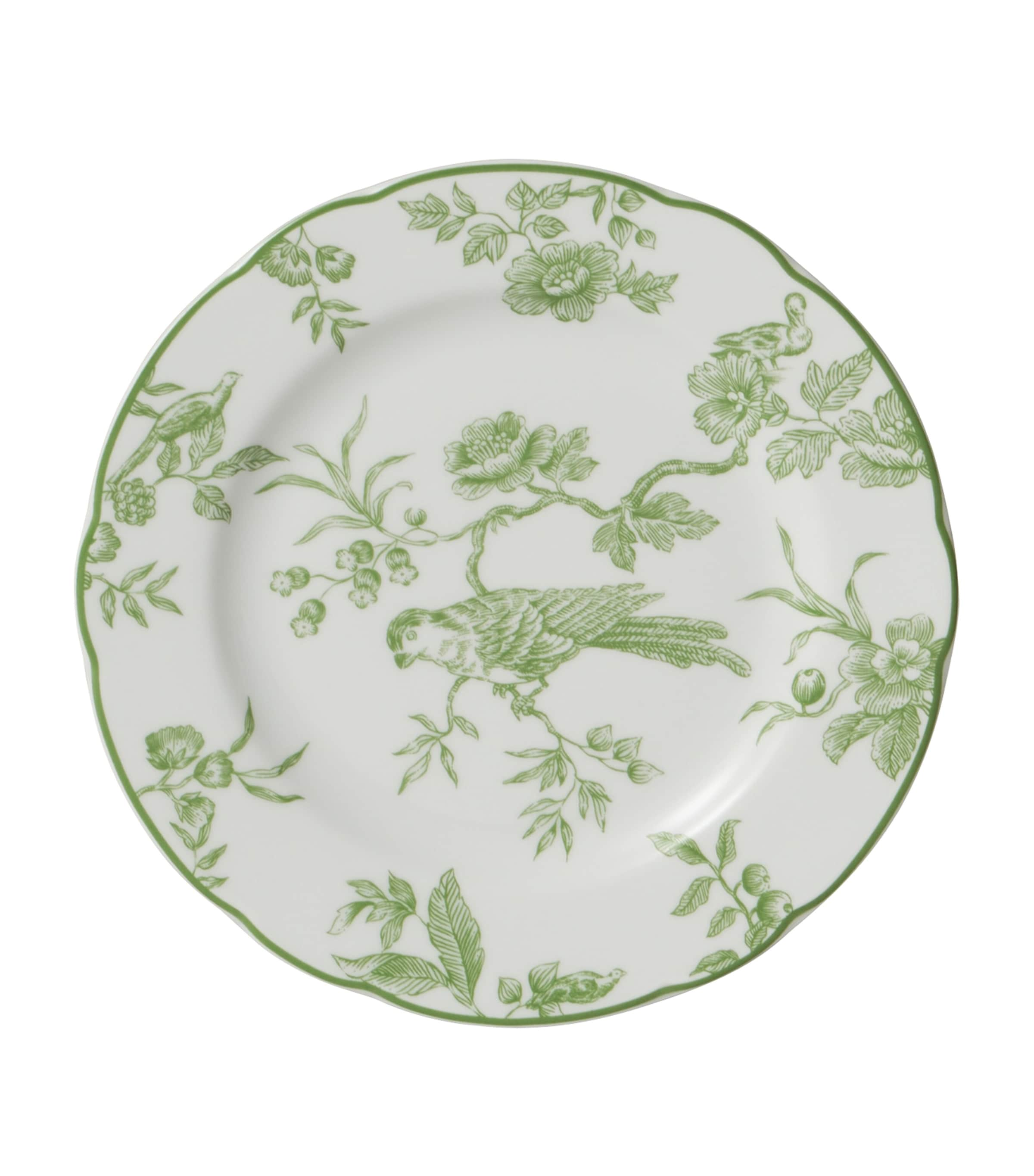 Shop Bernardaud Porcelain Albertine Bread And Butter Plate In Green