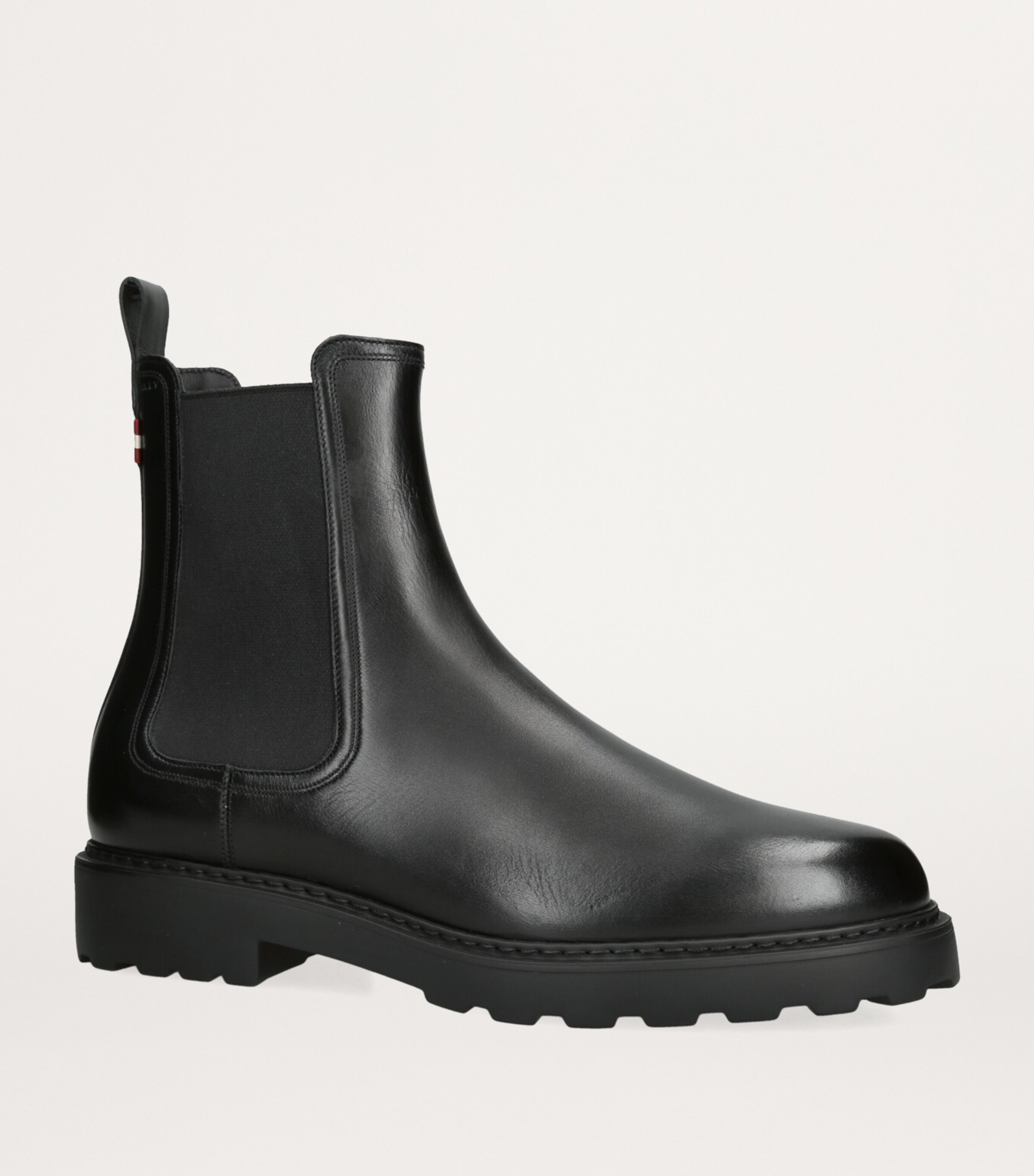 Bally Leather Gevon Chelsea Boots Black Image 3