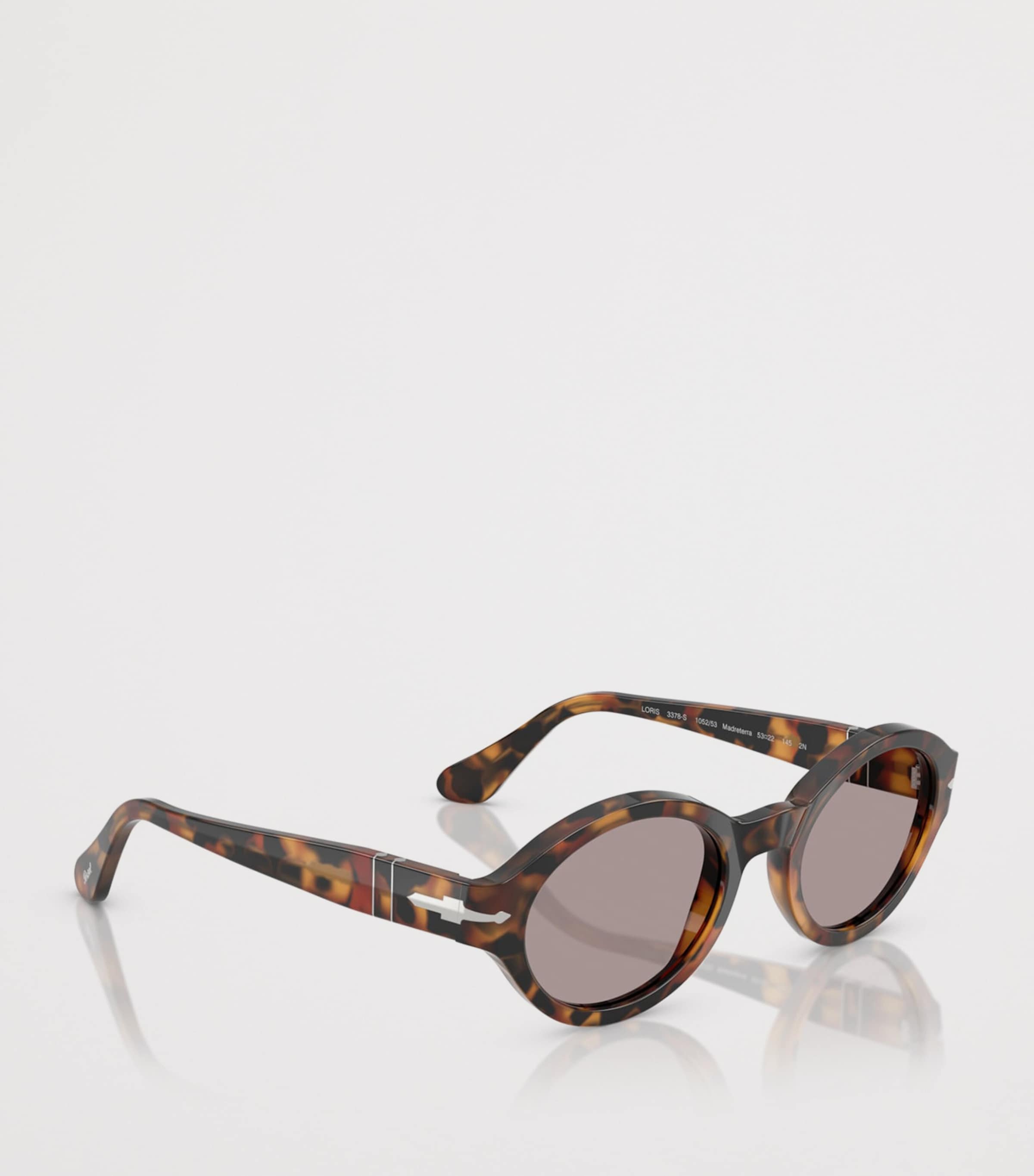Persol Acetate Loris Oval Sunglasses Image 6