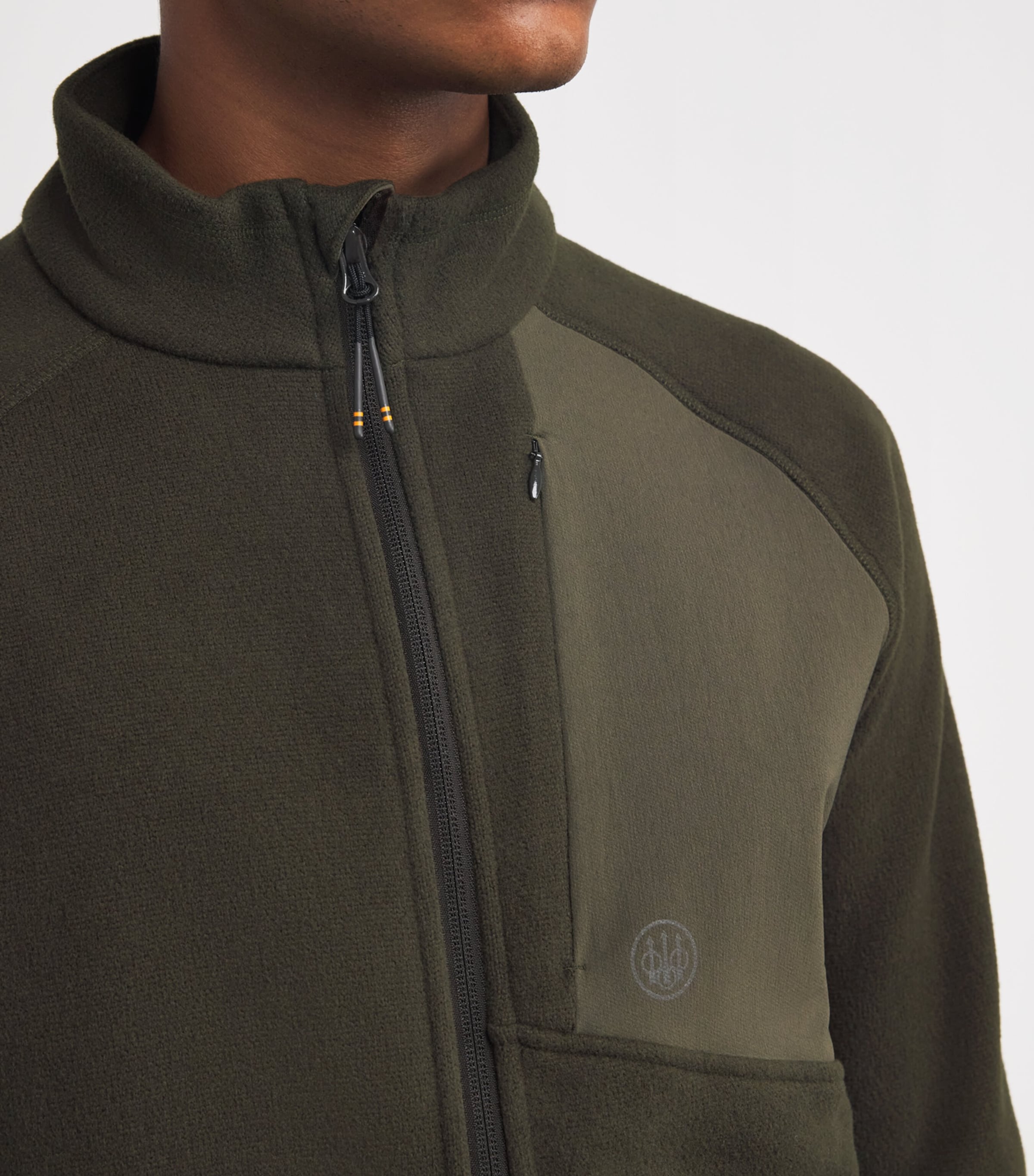 Beretta Mens Abisko Full-Zip Fleece Green Moss Image 6