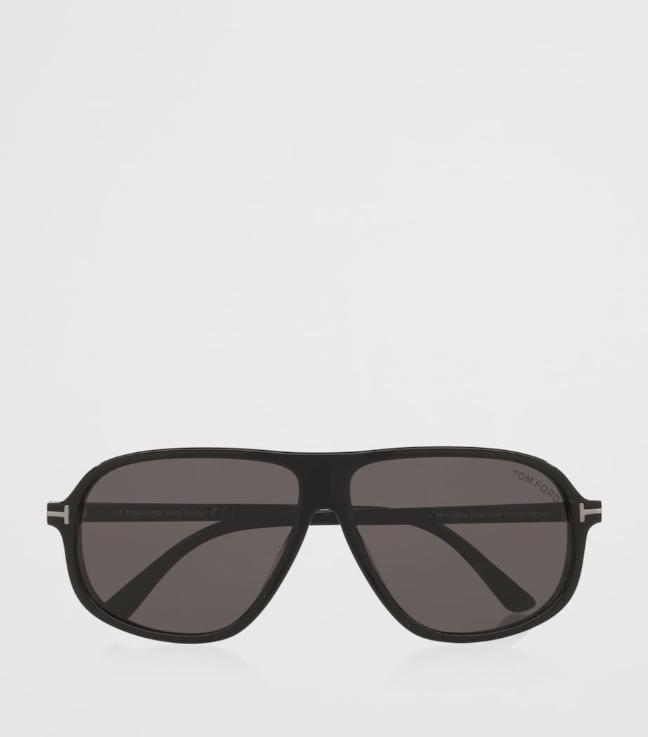 TOM FORD Guillaume_Tr Pilot Sunglasses Black Image 5