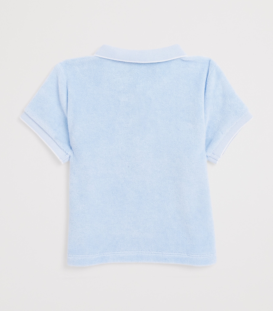 Cotton-Blend Polo Shirt (3-18 Months) 44NUAGE Image 2