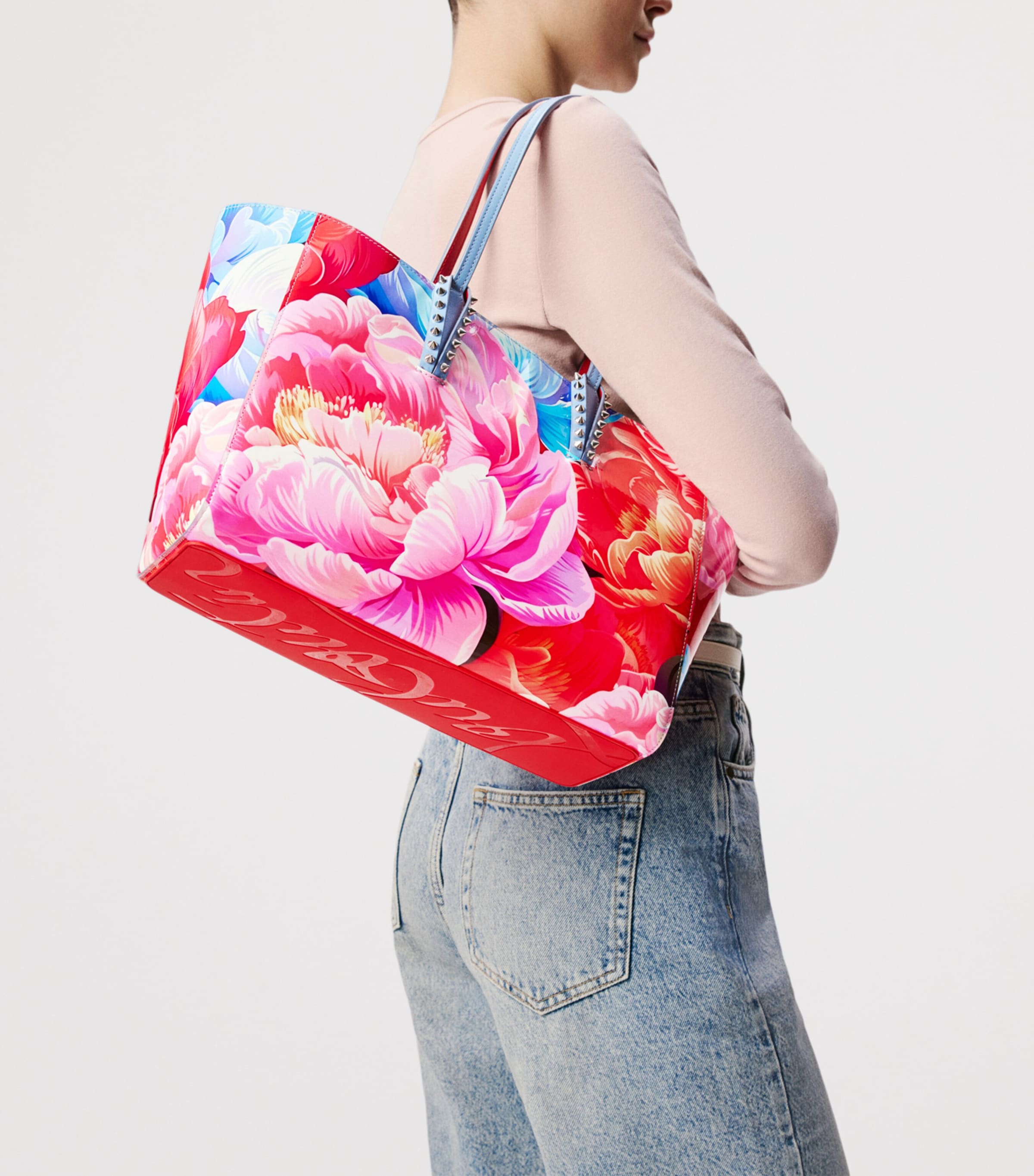 Christian Louboutin Cabata Small Calfskin Tote Bag Image 2