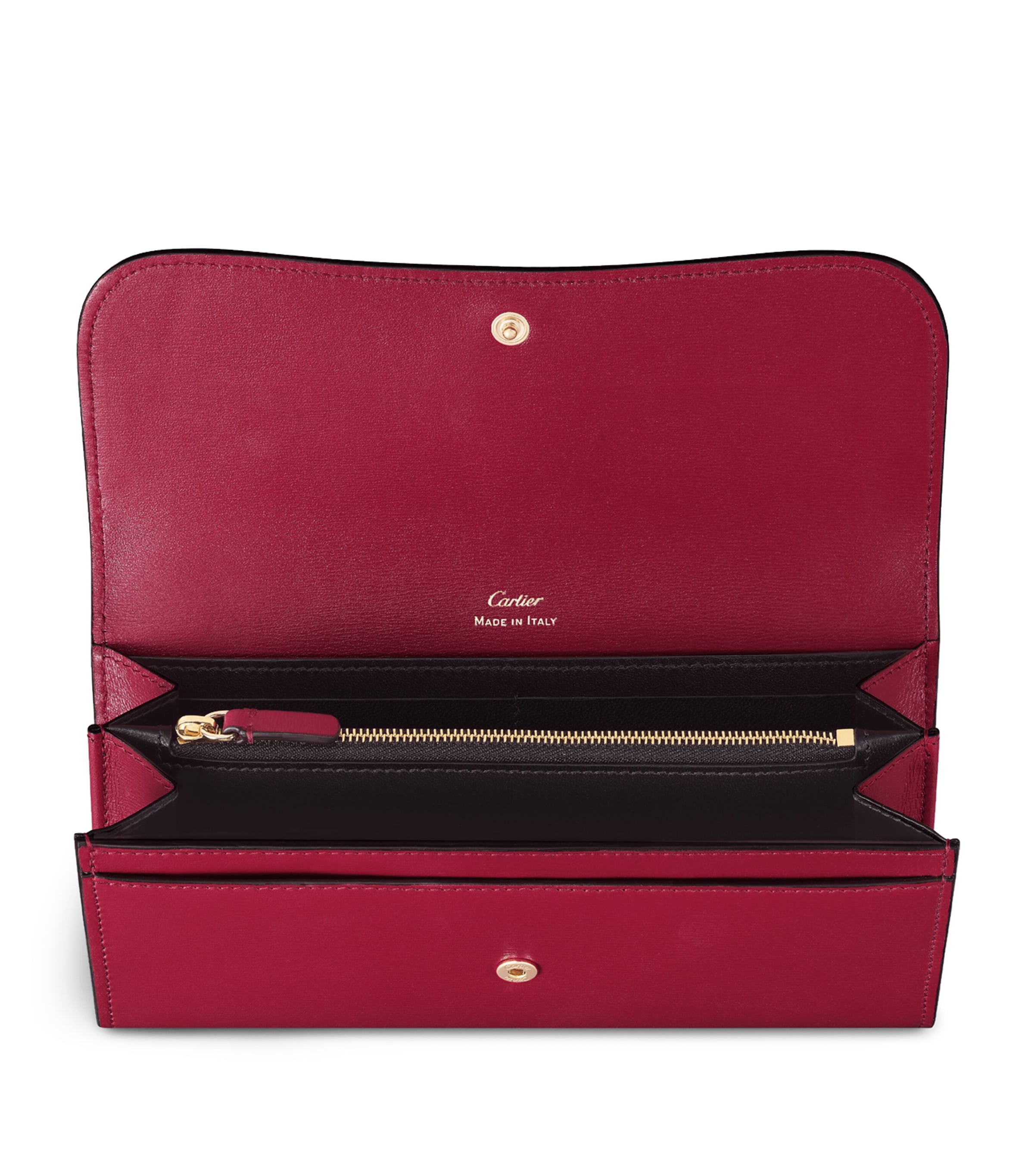 Cartier Calfskin Panthère de Cartier Wallet Red Image 4