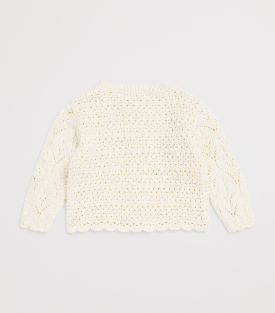 Louise Misha Chai Cardigan (6-24 Months) Image 2