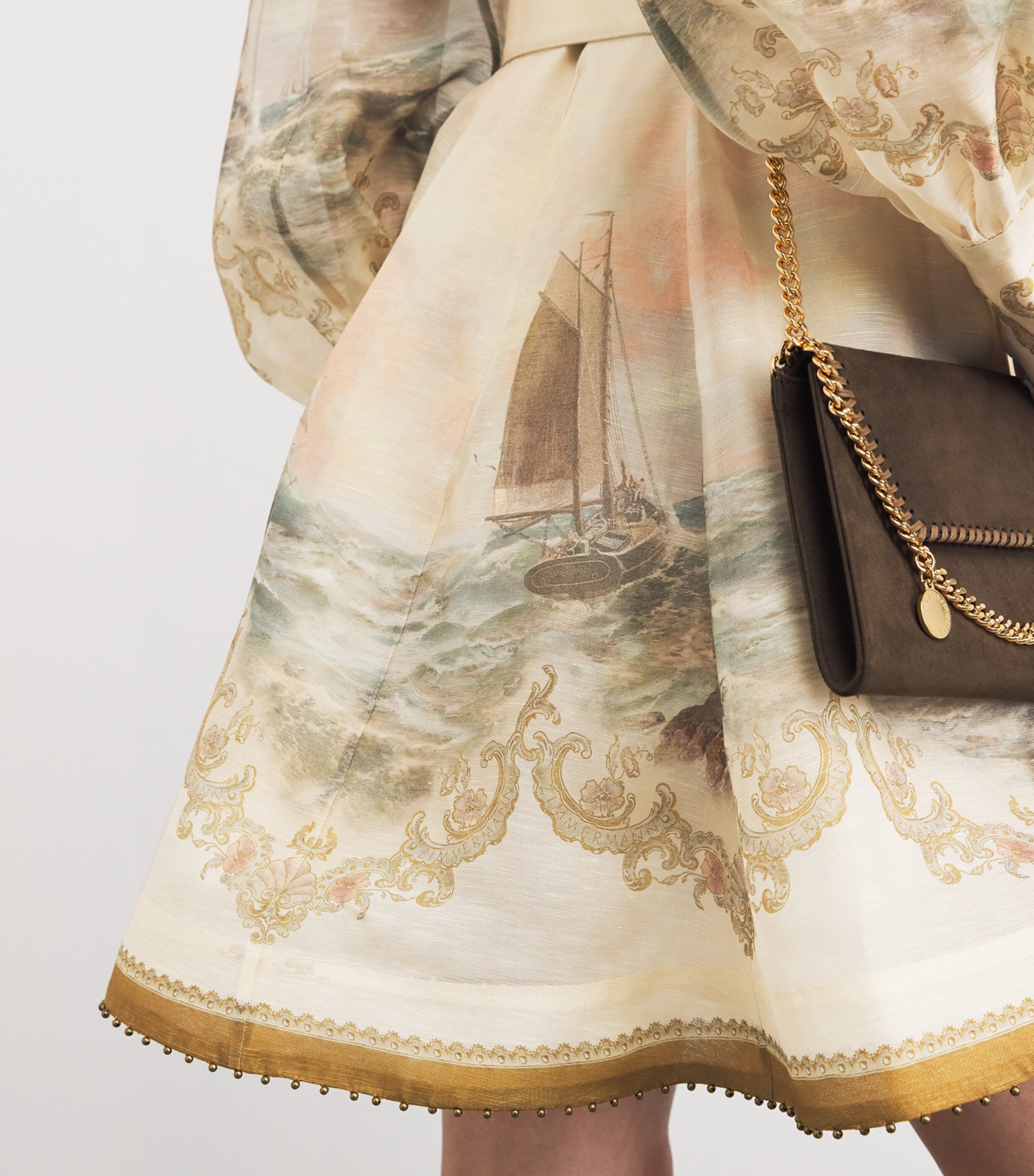 Linen-Silk Mini Dress SST SUNSET Image 6