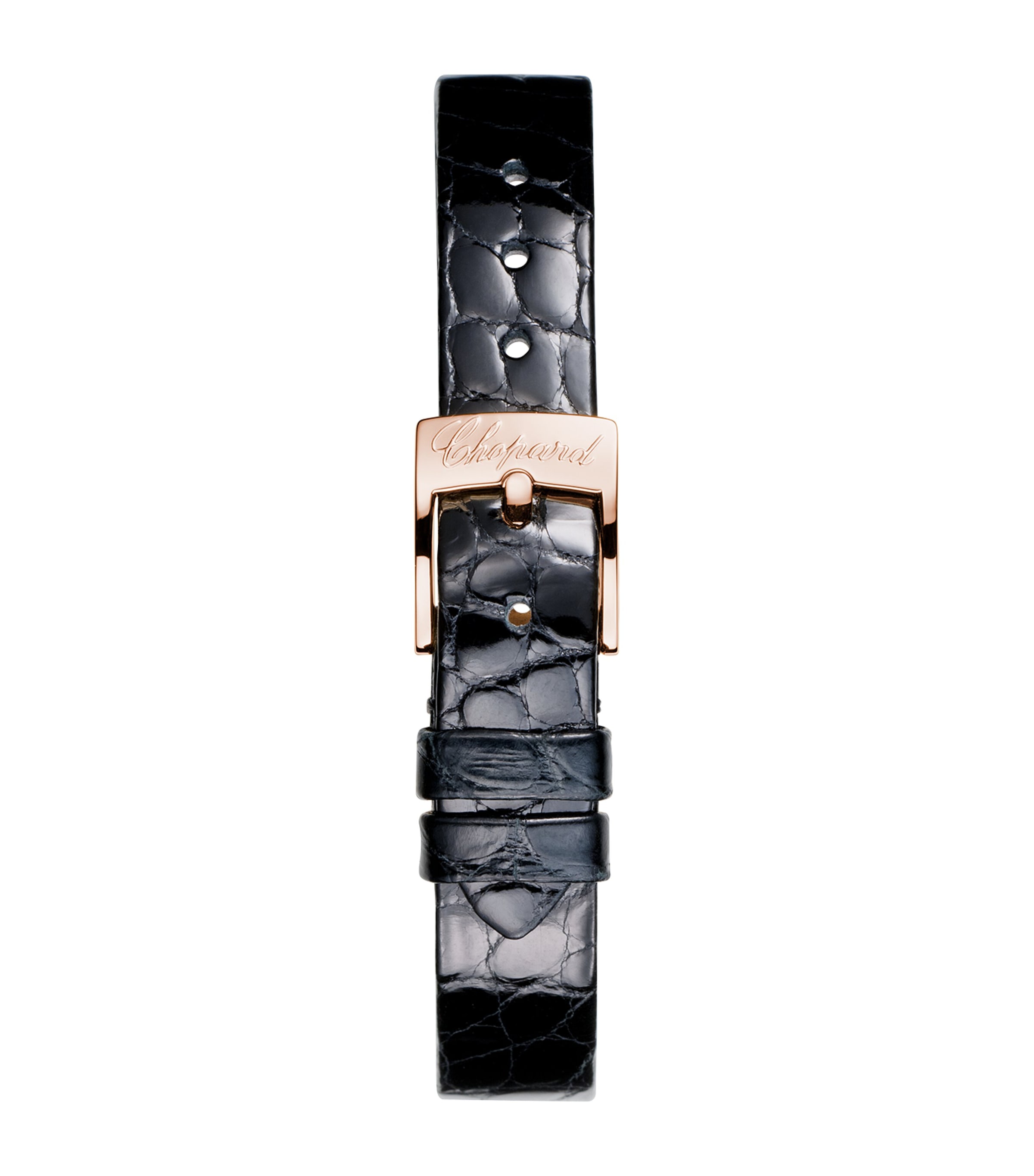 Rose Gold and Diamond Happy Diamonds Watch 26mm 18K ROSE GOLD Image 6