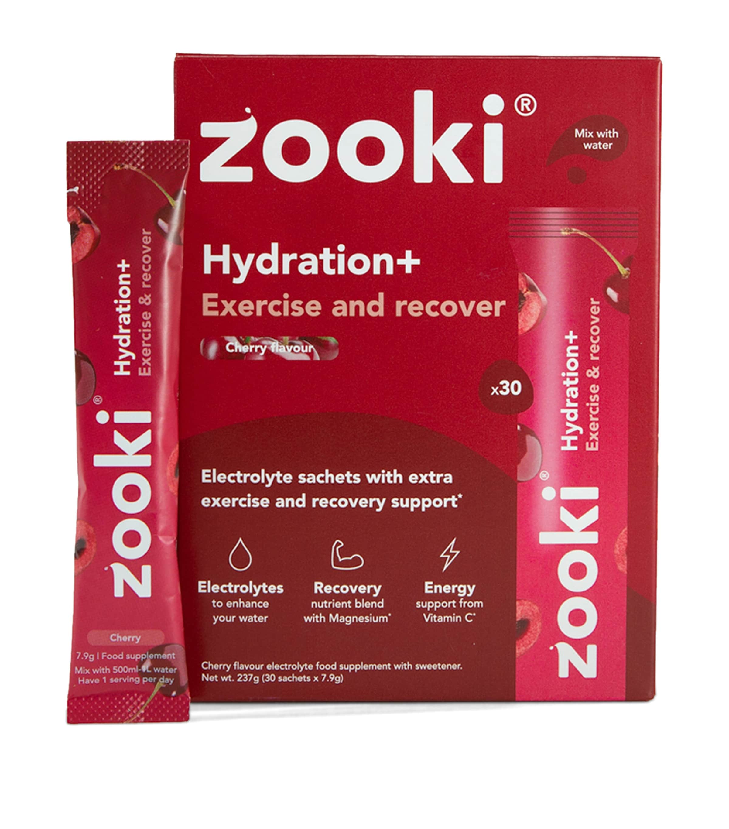 Yourzooki Electrolytes+ Exercise And Recover Sachets
