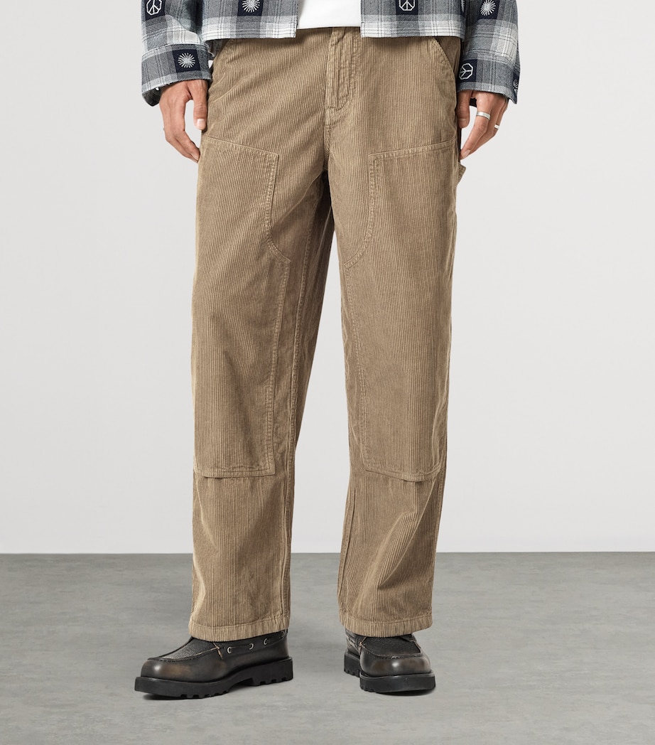 Corduroy Dunstan Trousers GULL BROWN Image 6