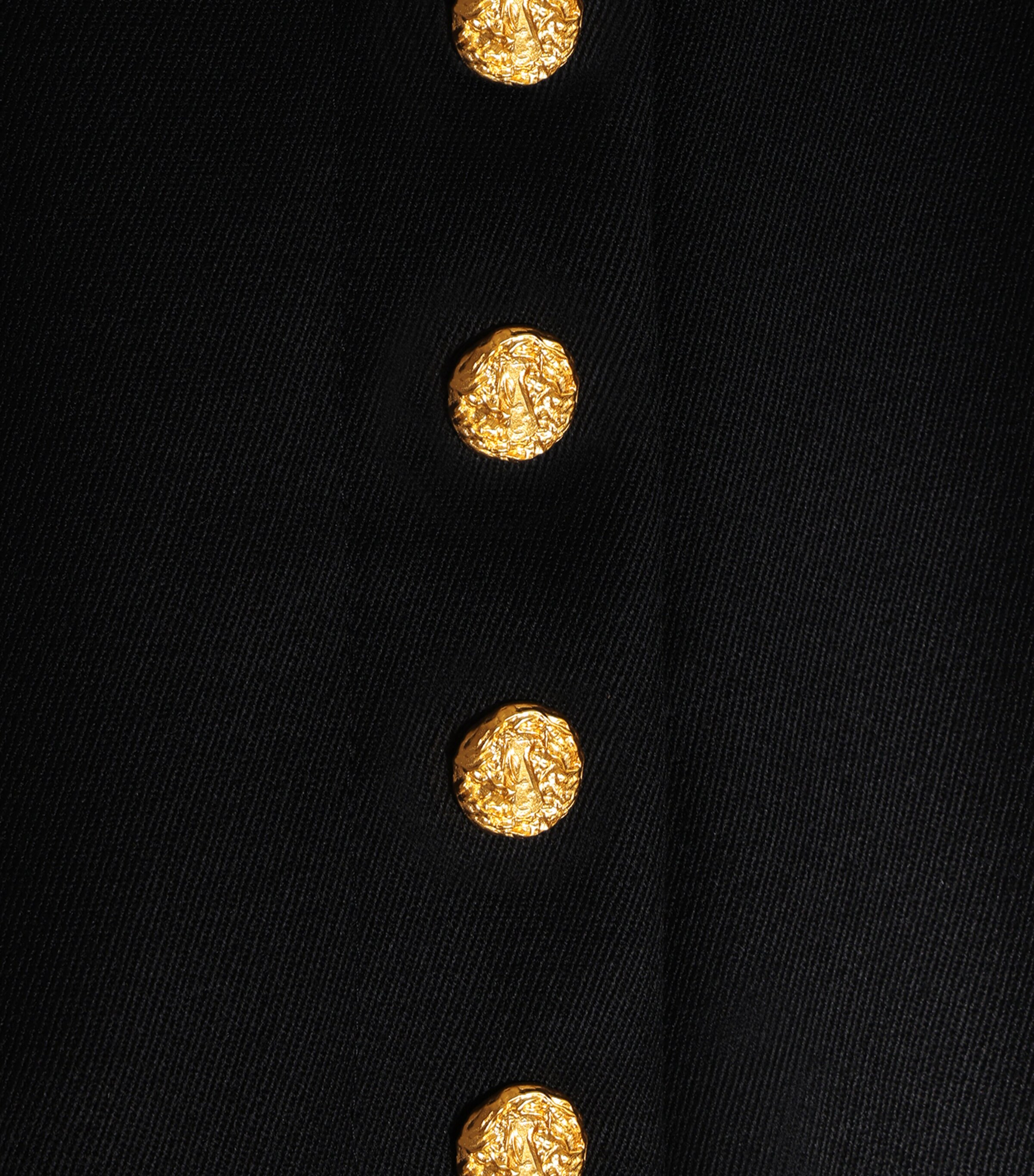 Schiaparelli Womens Virgin Wool Slim Trousers Black Image 5