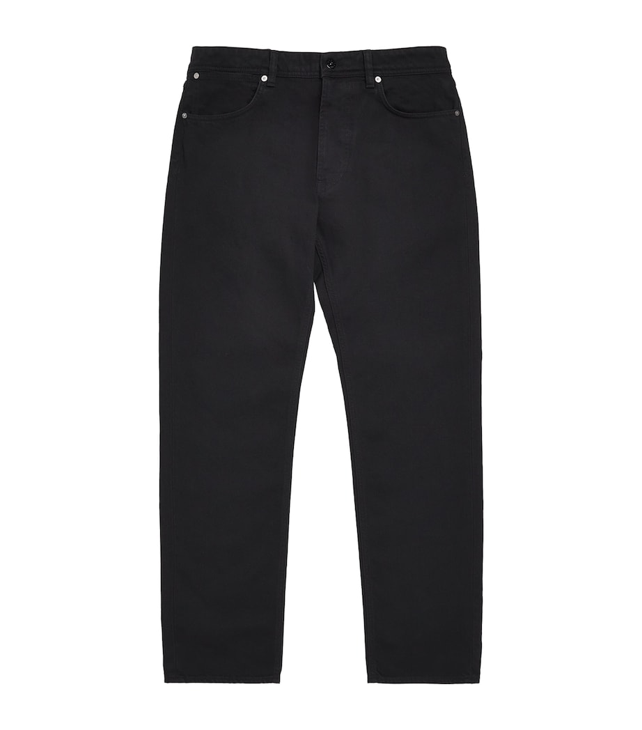 Stone Island Mens Light Bull Straight-Fit Jeans Image 1