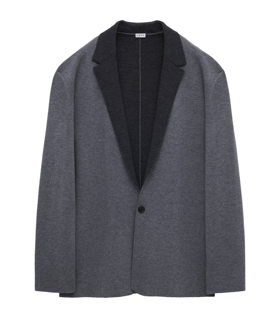 Wool Blazer GREY MELANGE Image 1