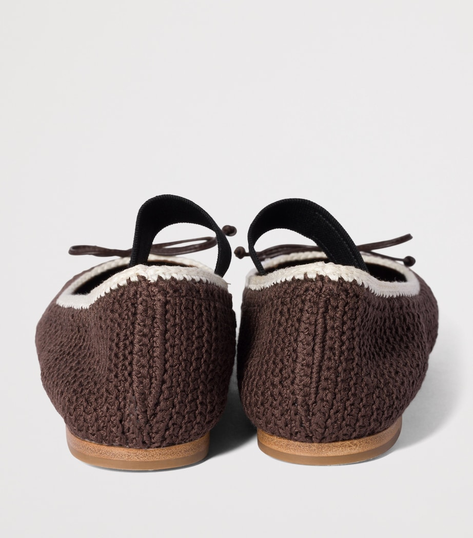 Crochet Ballet Flats F0CMS Image 3