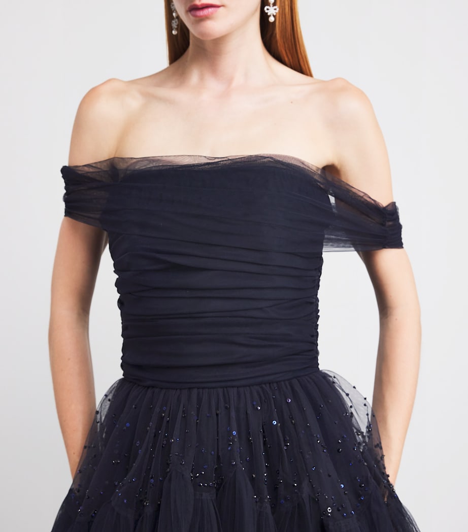 Sequin-Detail Queenie Gown 2117 MKGBD BLU T BDG Image 4