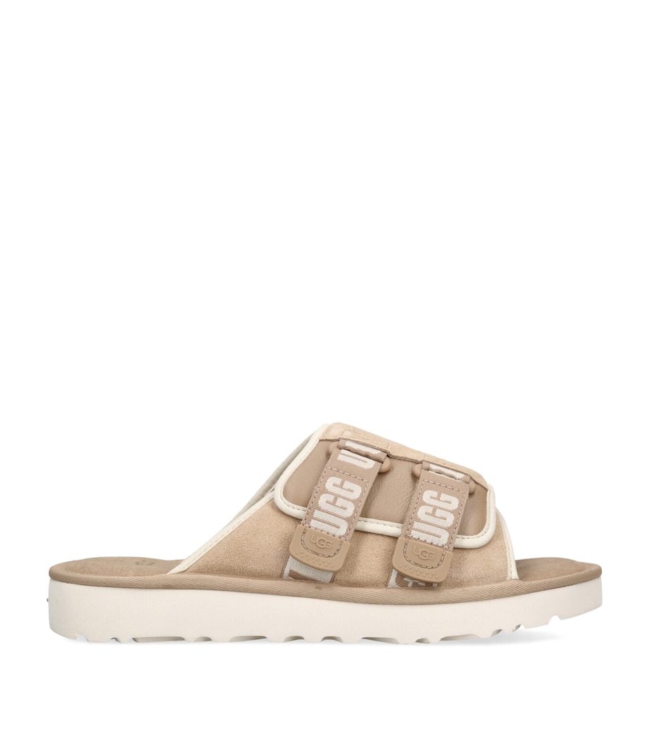 Suede Goldencoast Slides BEIGE OTH Image 1