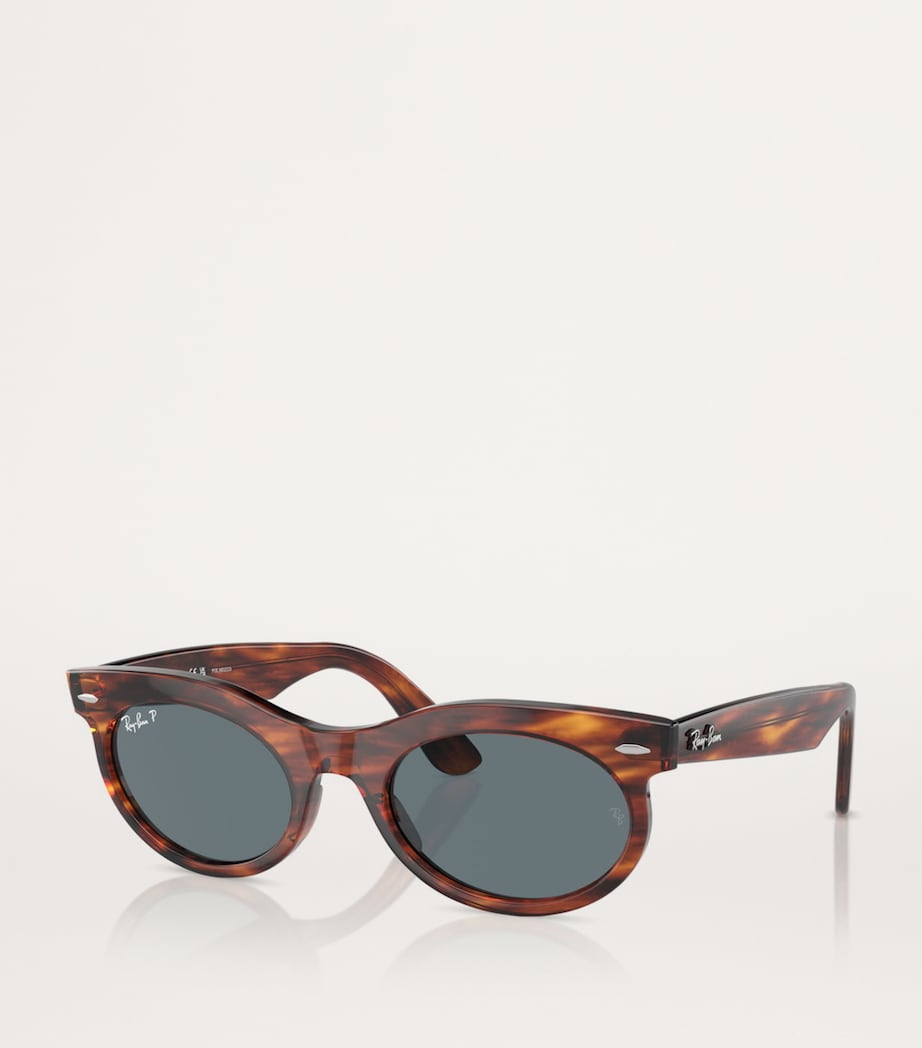 RB2242 Wayfarer Oval Sunglasses 954/3R Image 2