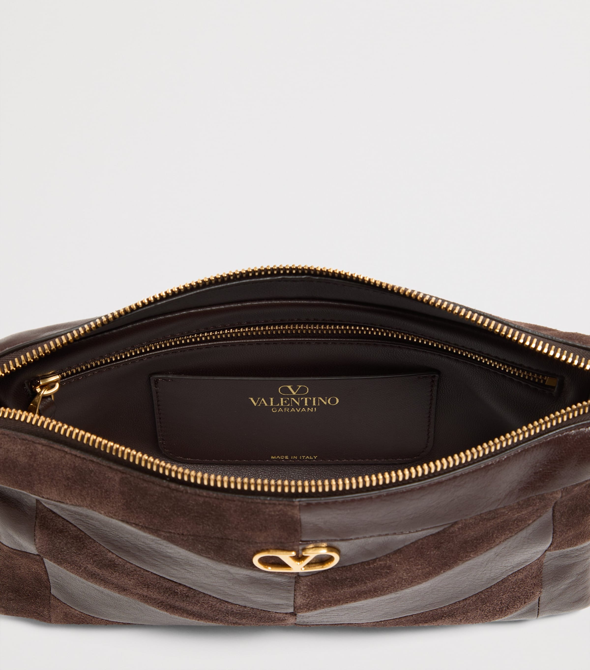 Valentino Garavani Small Leather Panthea Shoulder Bag Image 4
