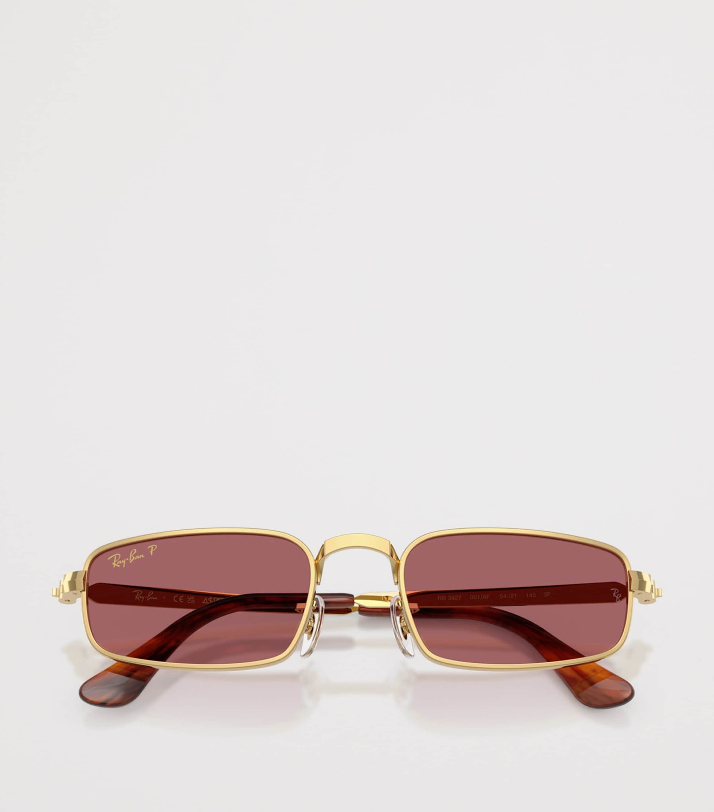 Ray-Ban By A$AP Rocky Pillow Sunglasses Gold Image 5