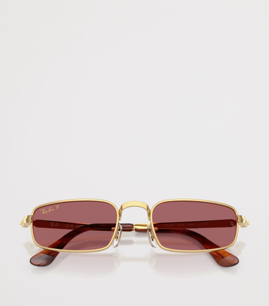 Ray-Ban By A$AP Rocky Pillow Sunglasses Gold Image 5