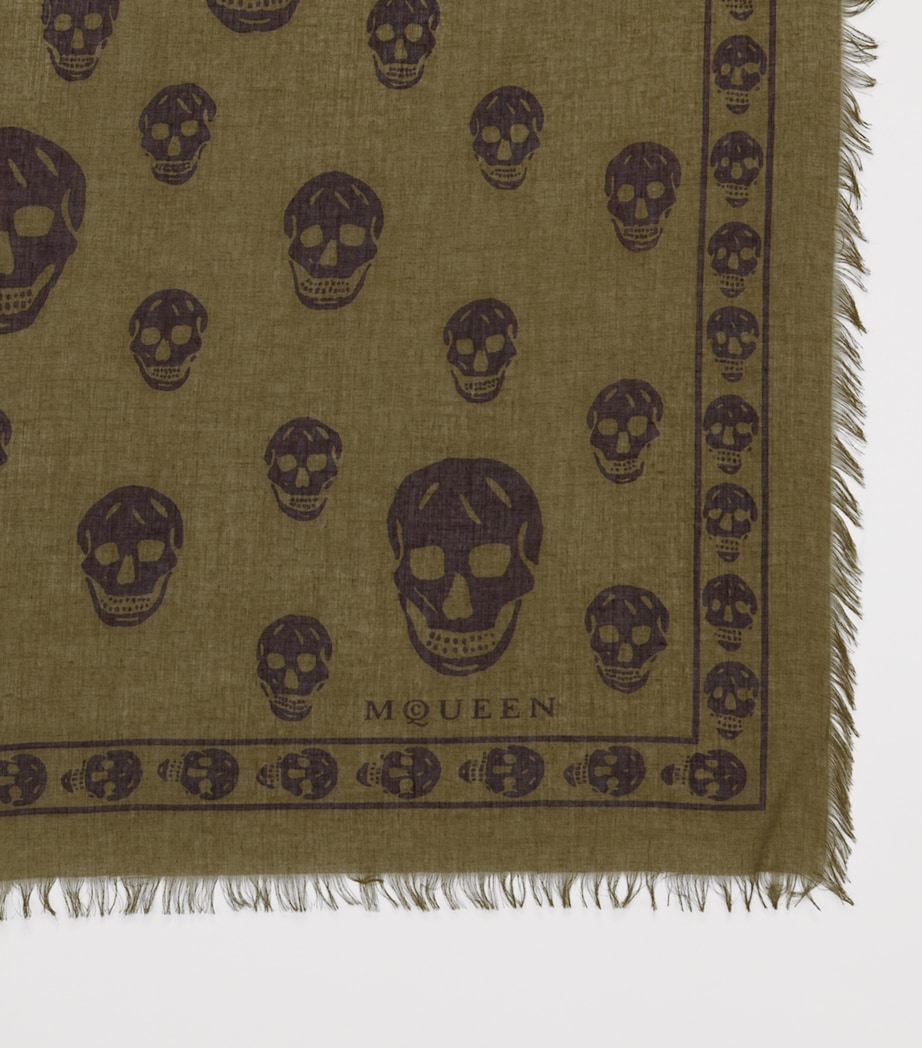 Modal-Silk Skull Scarf 3373 Image 4
