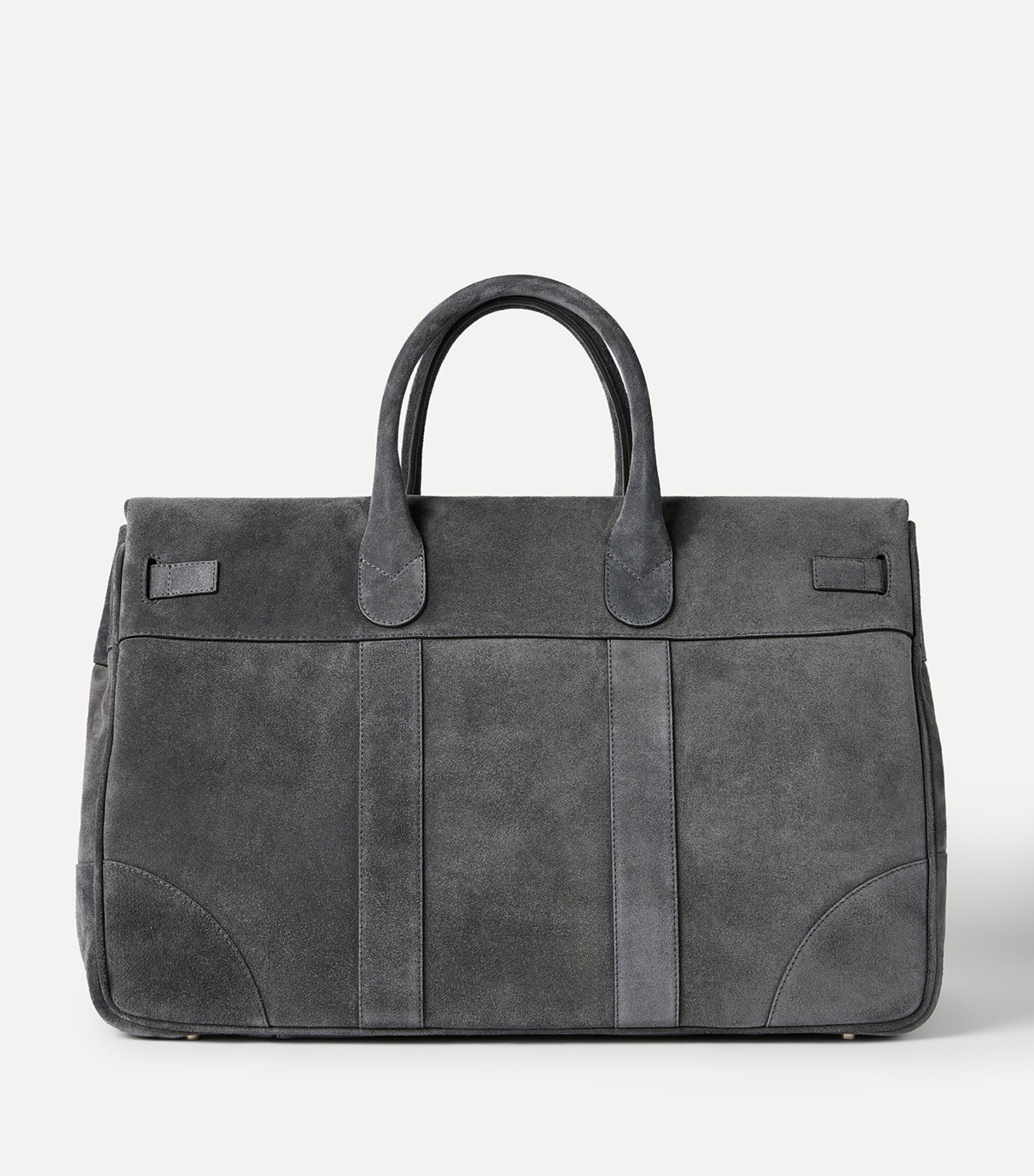 Brunello Cucinelli Suede Country Holdall Image 5