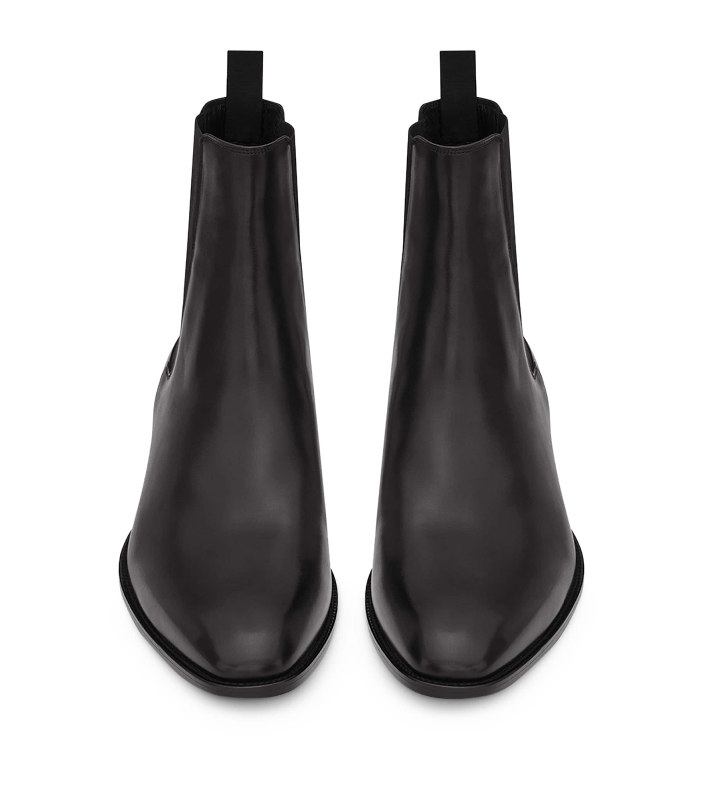 Leather Wyatt Chelsea Boots 1000 Image 2