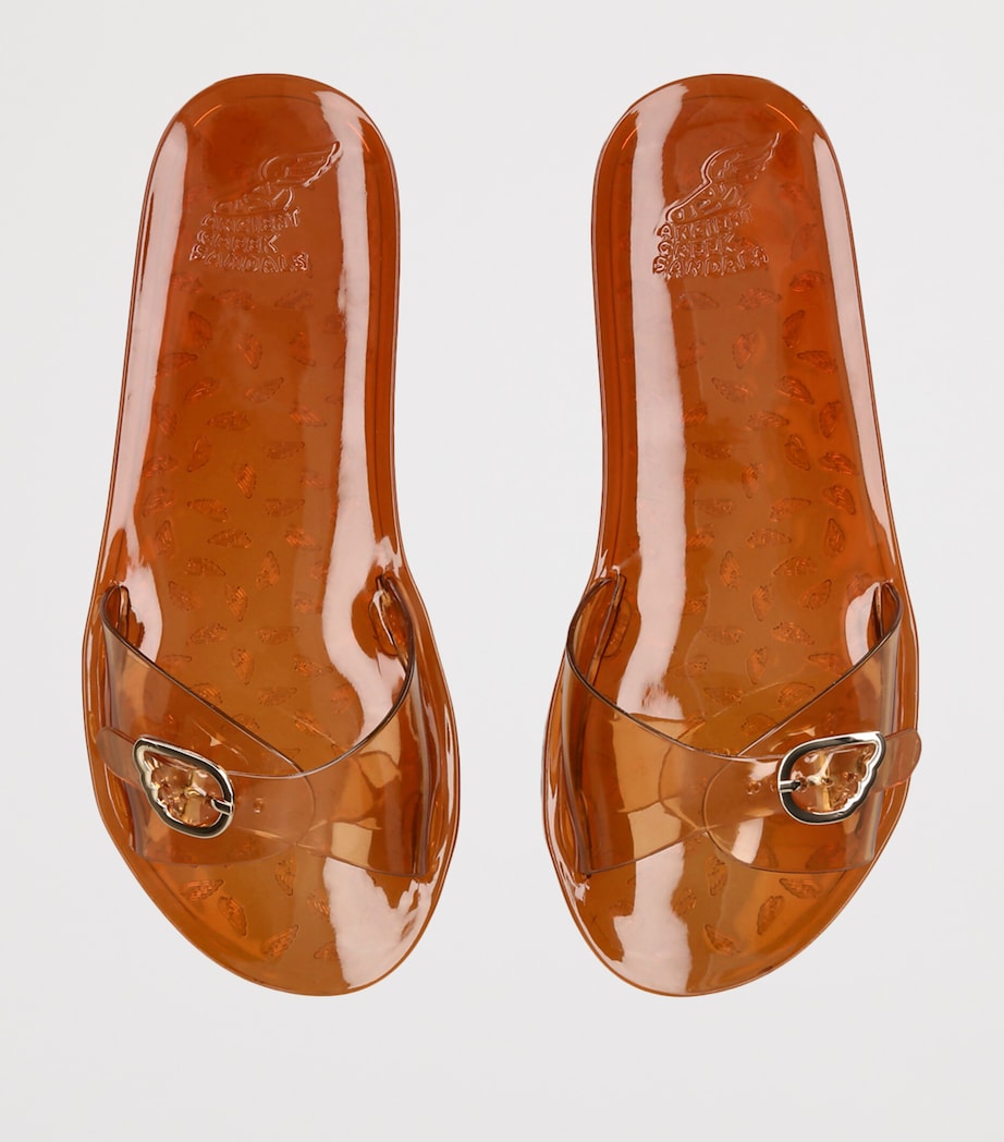 Ancient Greek Sandals Jelly Filia Sandals Camel Image 4