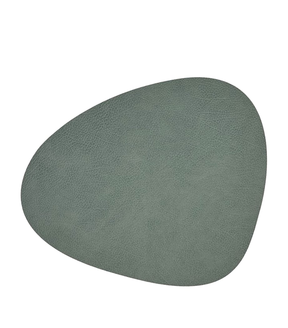 Set of 4 Hippo Placemats (37cm x 44cm) PASTEL GREEN Image 1