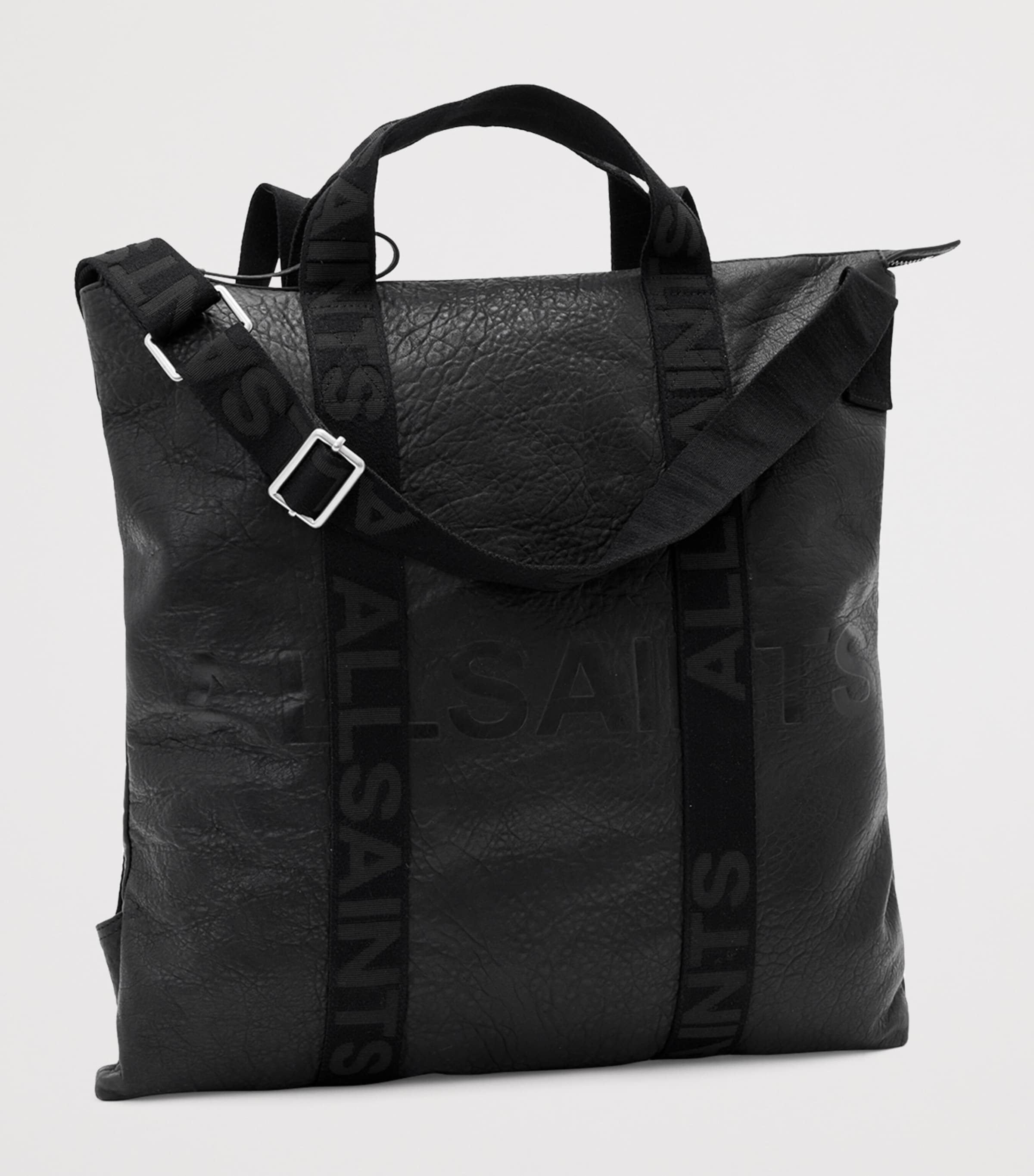 Leather Kei Backpack BLACK Image 2