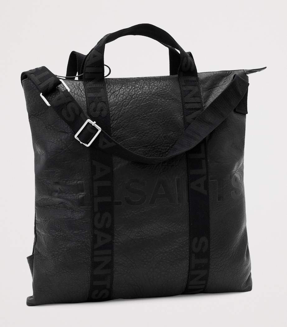 Leather Kei Backpack BLACK Image 2