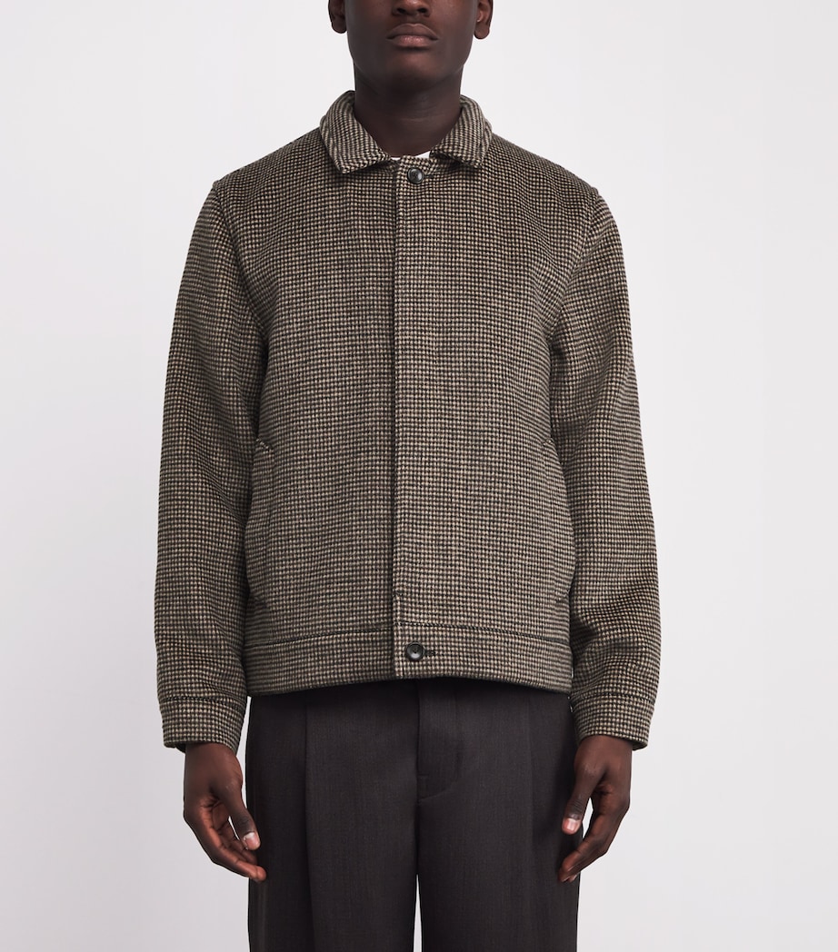 Houndstooth Bomber Jacket 826DRC DRK RST COMBO Image 3