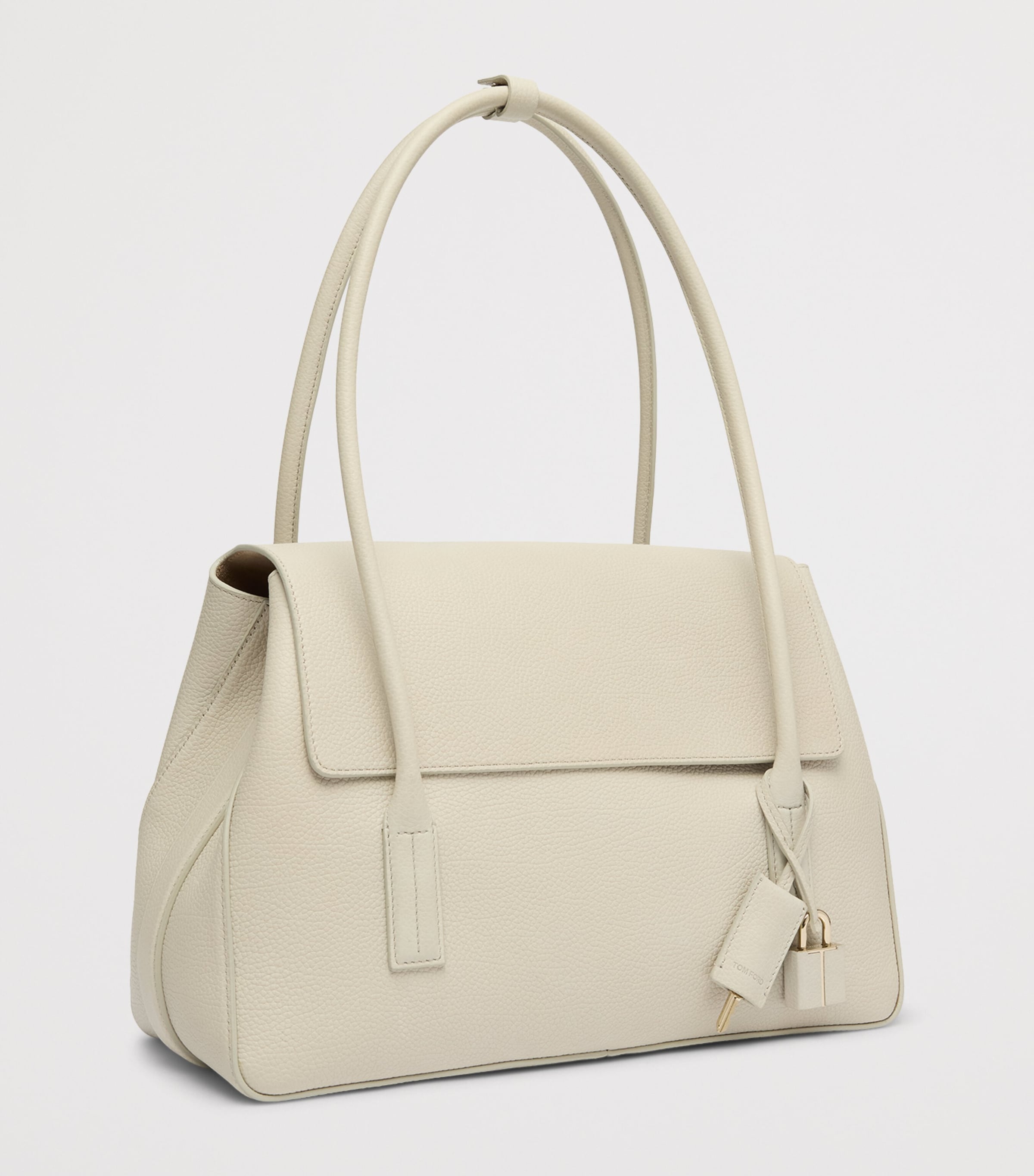 TOM FORD Medium Leather Top-Handle Bag Tah Image 2
