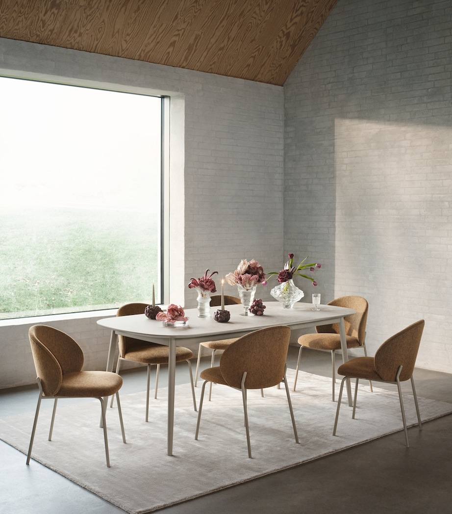 BoConcept Ceramic Kingston Extendable Dining Table Ash / Matt Ash Grey Image 3
