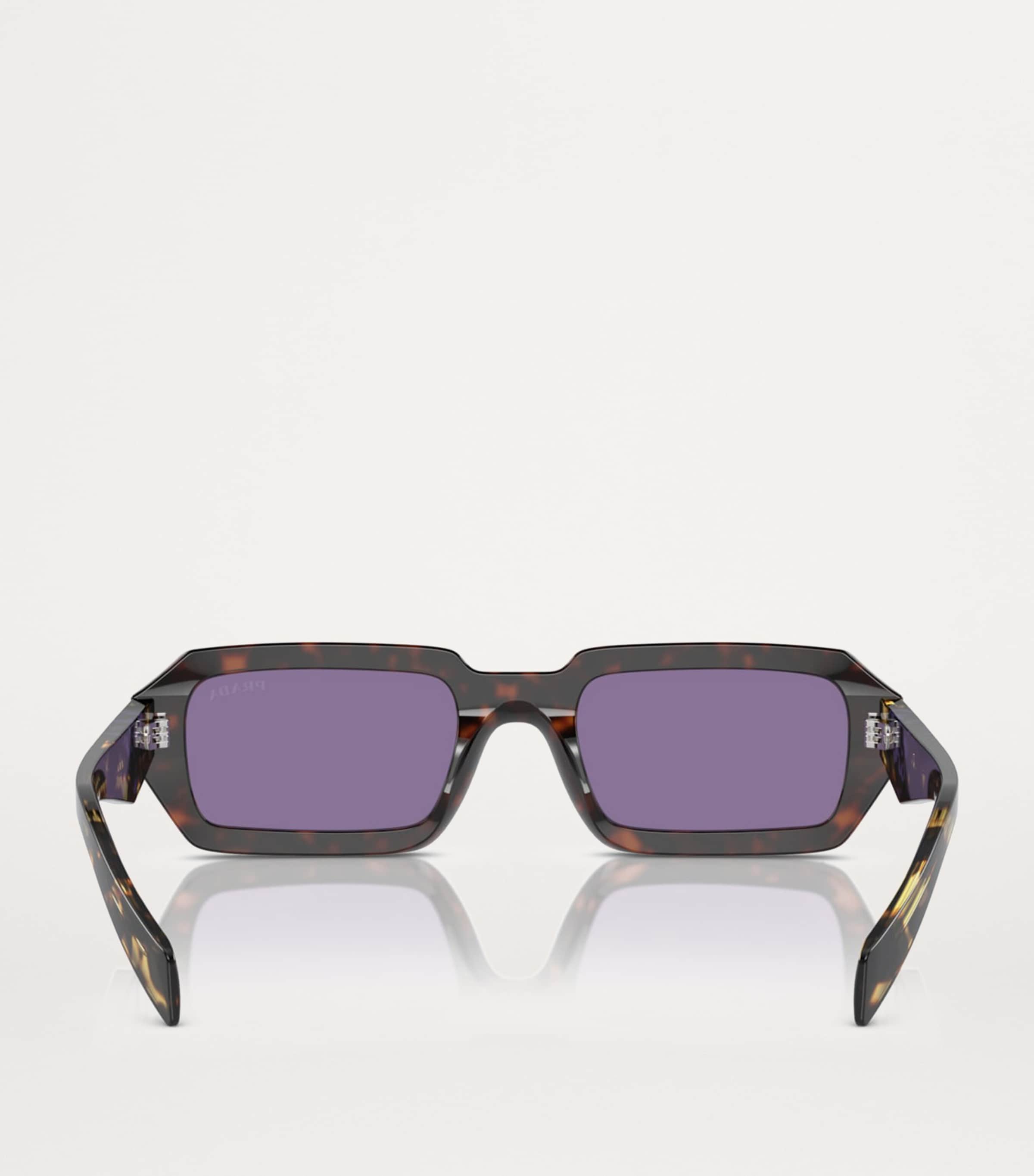 Acetate Rectangular Sunglasses 17N50B Image 3