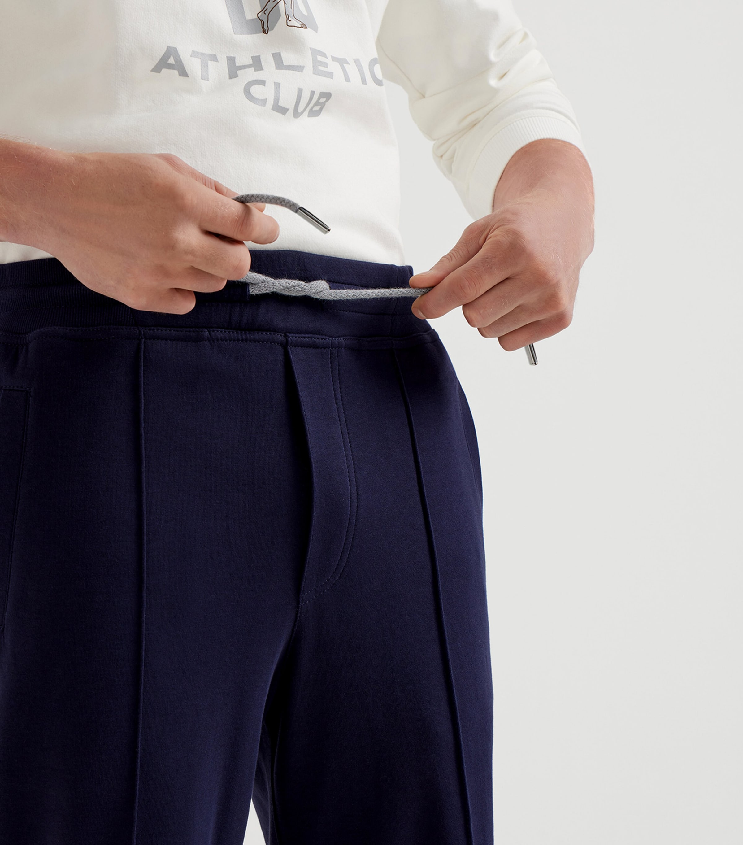 Cotton-Blend Sweatpants C6134 Image 4