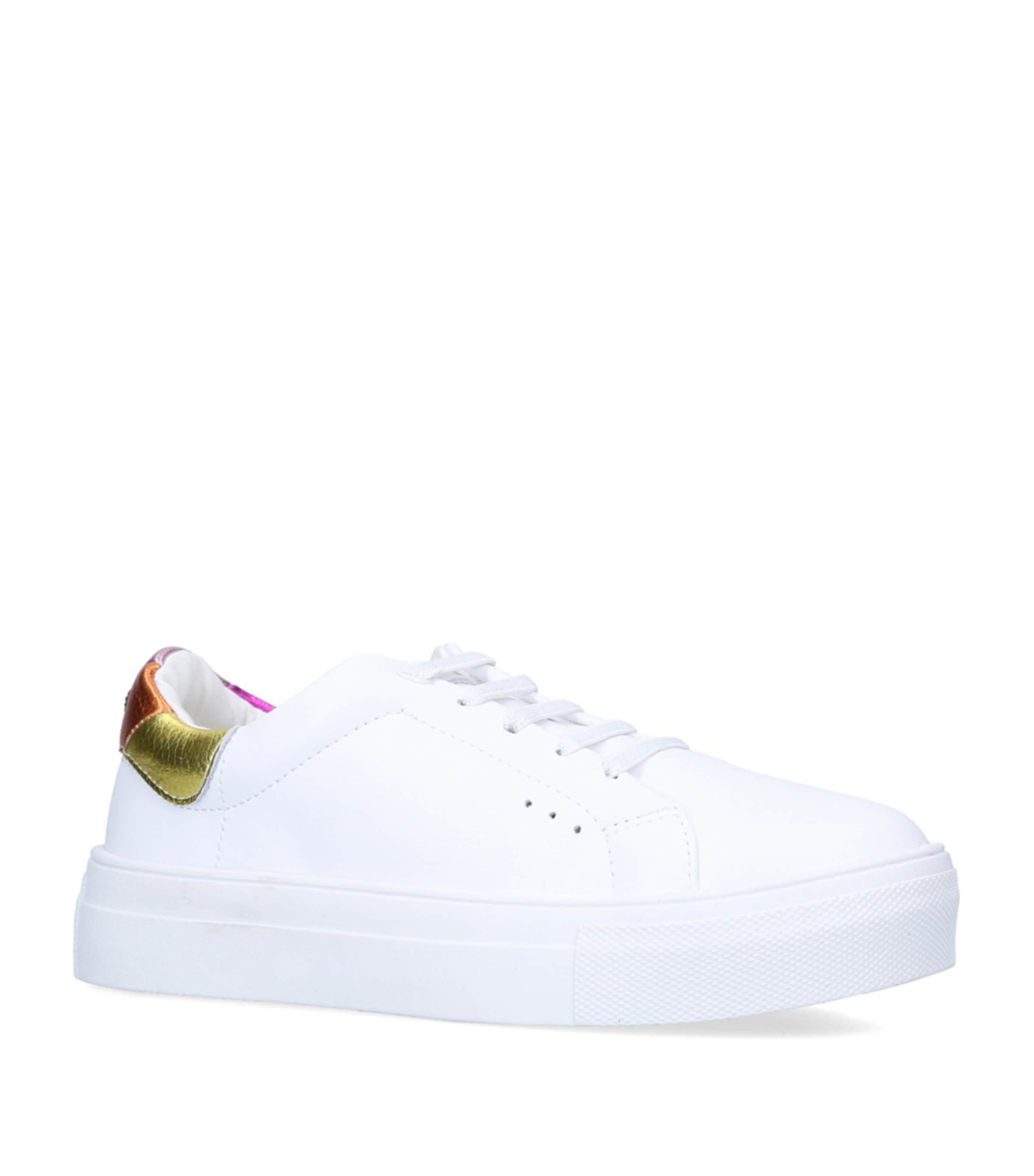 KURT GEIGER LEATHER LANEY EAGLE SNEAKERS