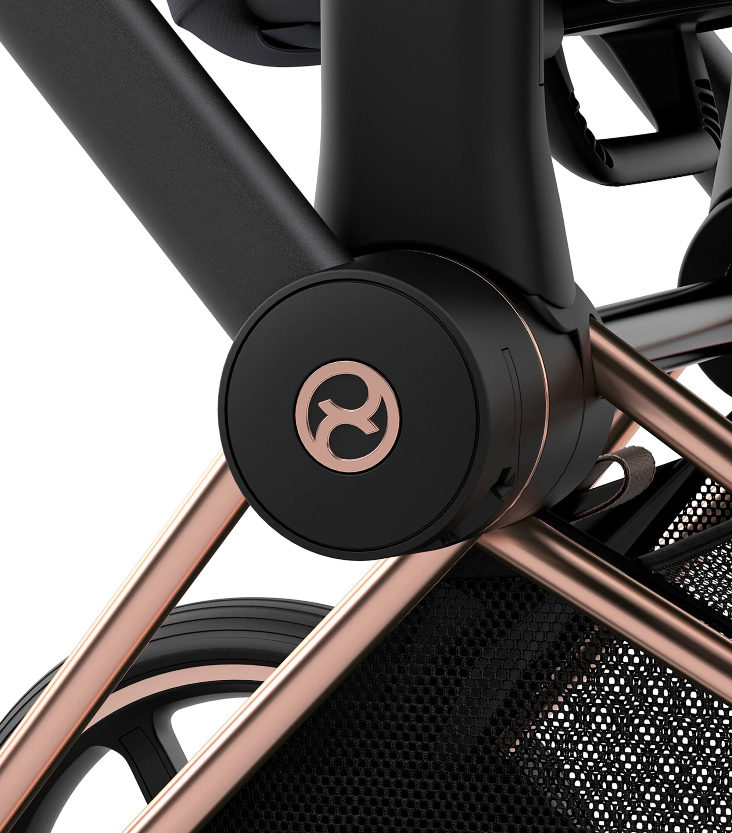 ePRIAM Pushchair - Rosegold/ Mirage Grey ROSE GOLD Image 4