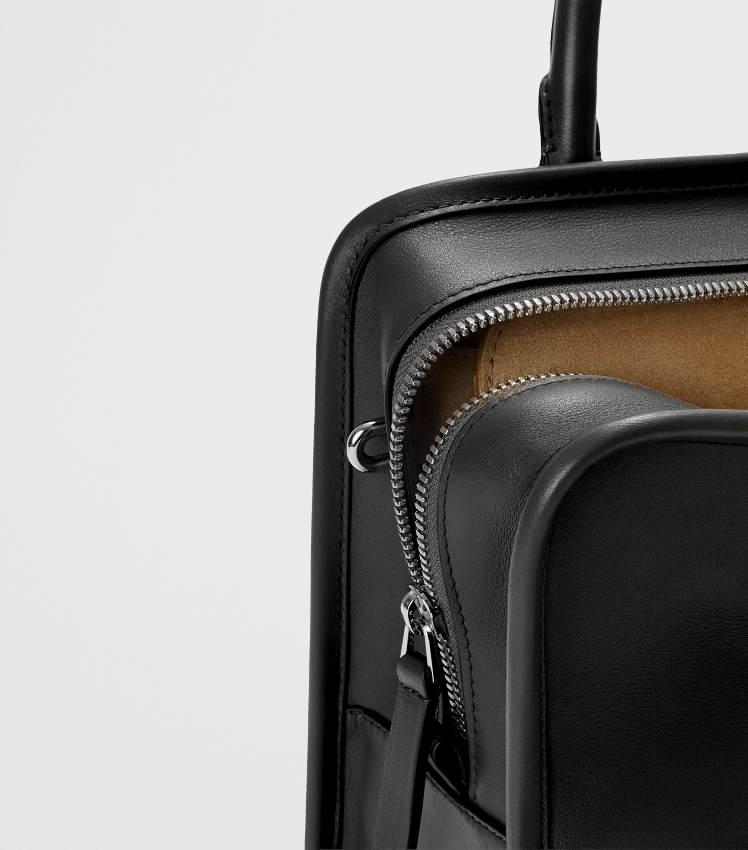 LOEWE Womens Medium Leather Amazona 180 Top-Handle Bag Black Image 14