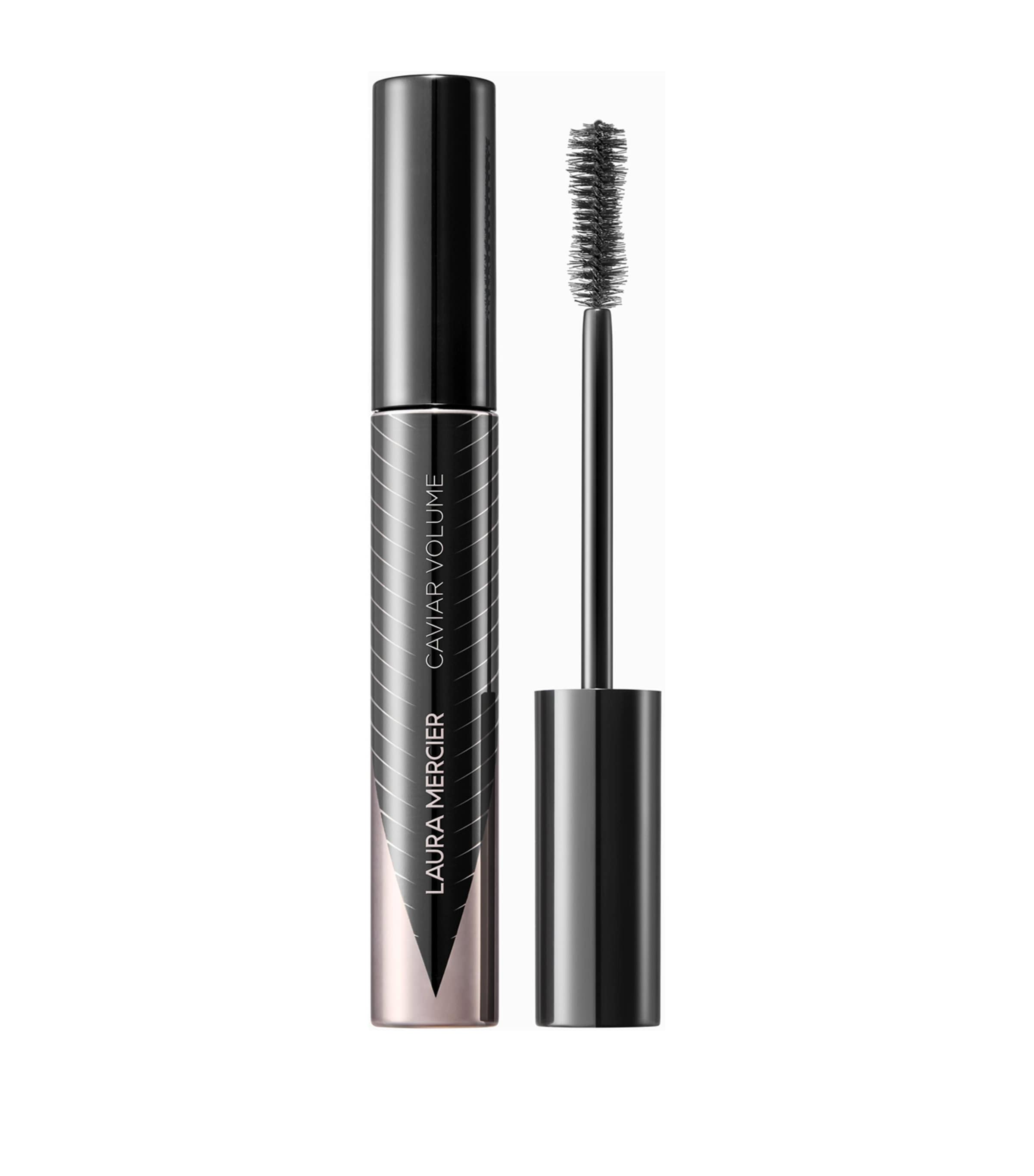 Shop Laura Mercier Caviar Volume Panoramic Mascara In Black