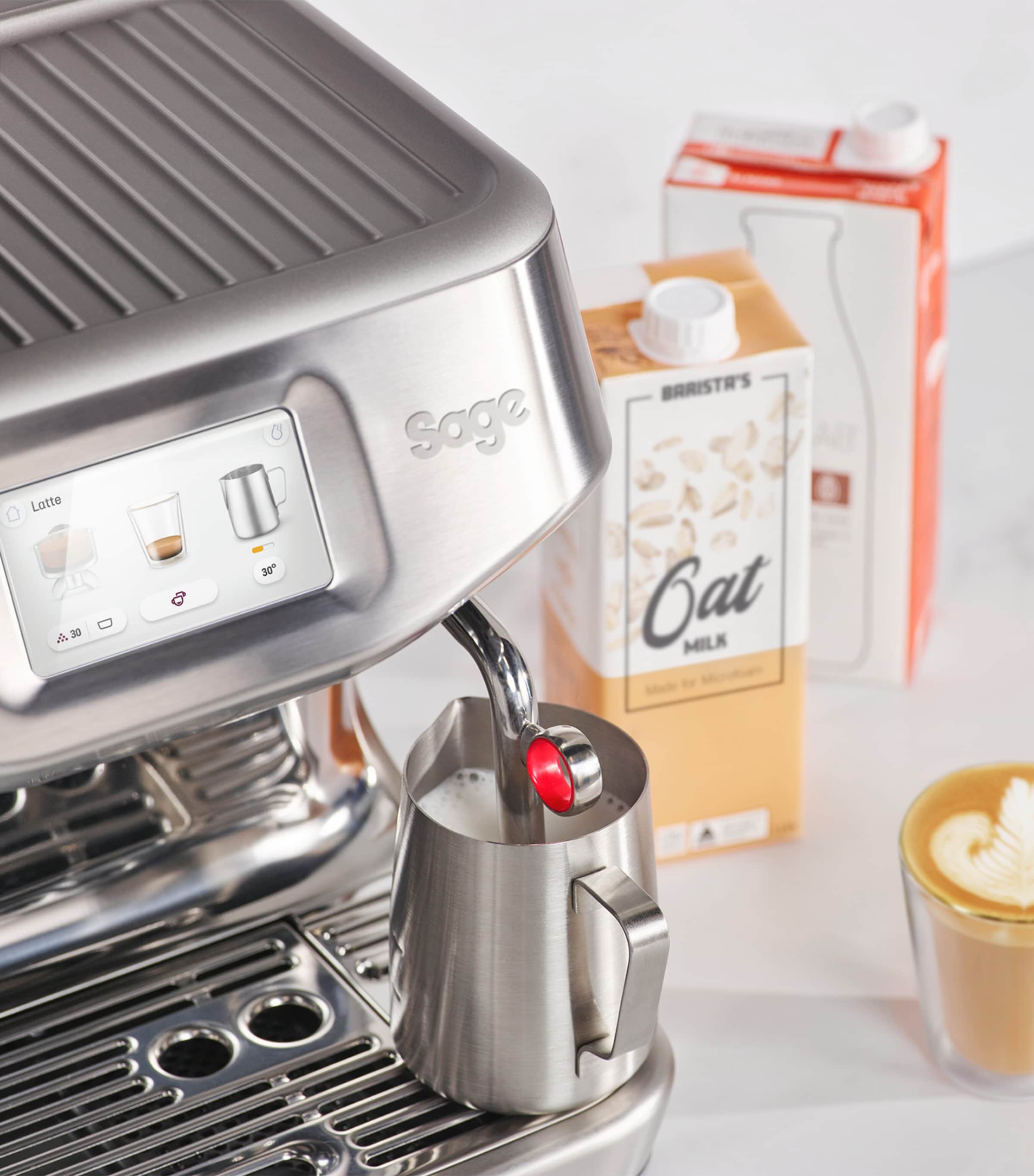 Sage Barista Touch Impress Coffee Machine Stainless Steel Image 6
