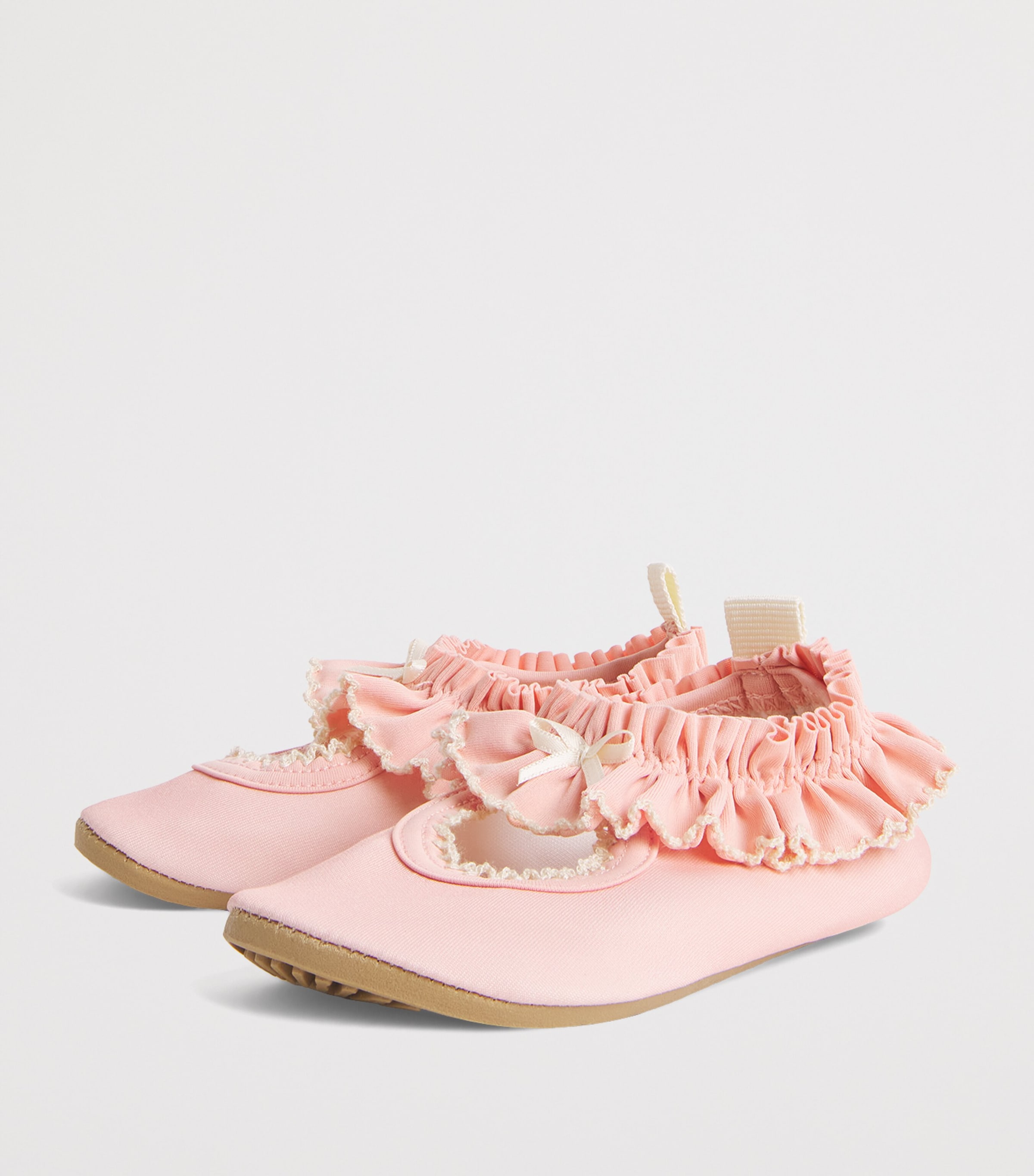 KONGES SLOJD Kitty Frill Swim Shoes Powder Pink Image 2