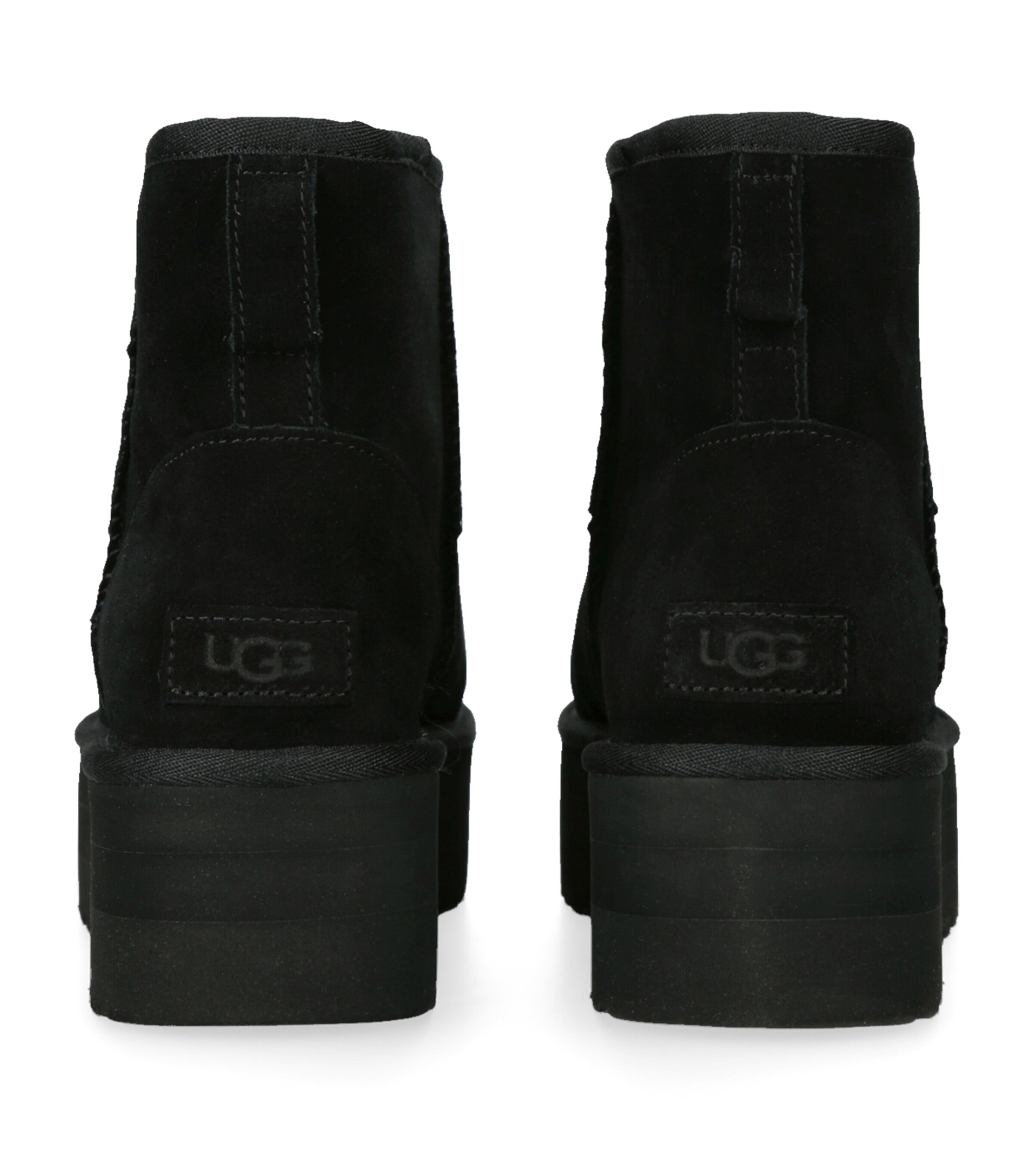 Suede Classic Mini Platform Boots BLACK Image 2