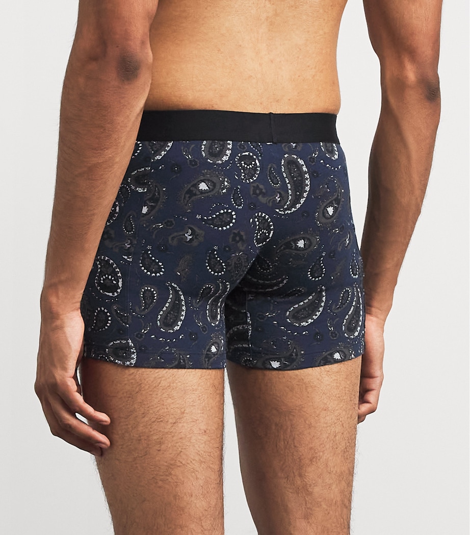 Organic Cotton Stretch Boxer Briefs (Pack of 3) 972 OPEN MISC Image 3